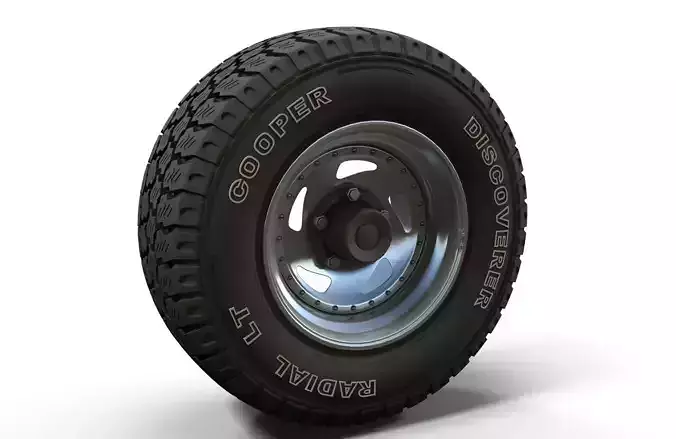 Offroad wheel  3D model