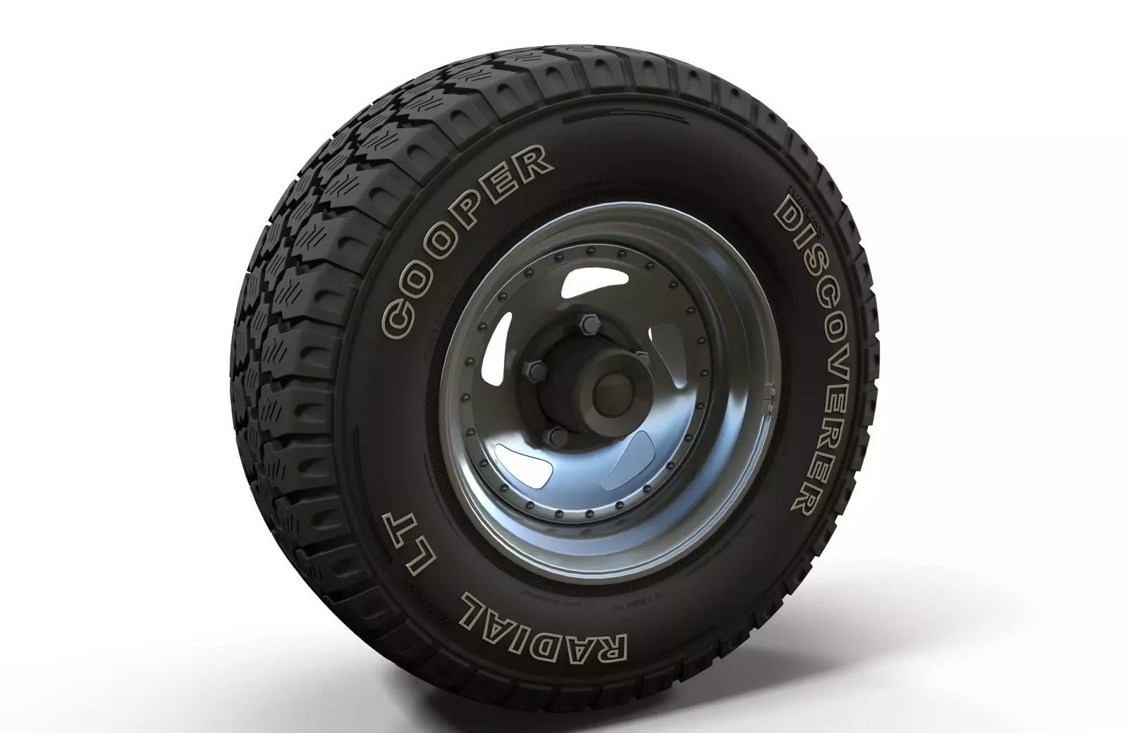 Offroad wheel  3D model_0