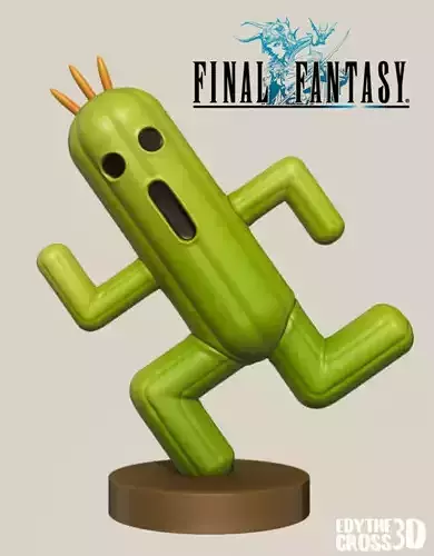 Cactuar - Final Fantasy 3D print model