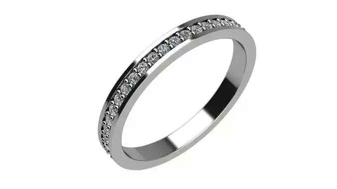 Diamond Wedding Band