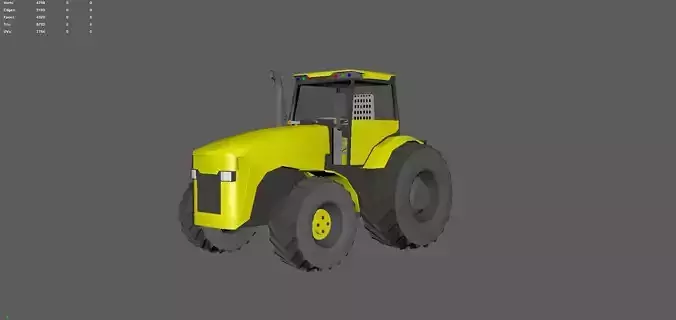 tractor  ready for game