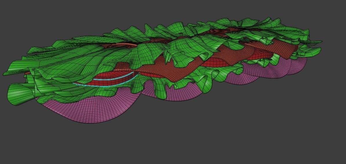 Sandwich - Game Asset  3D model_6