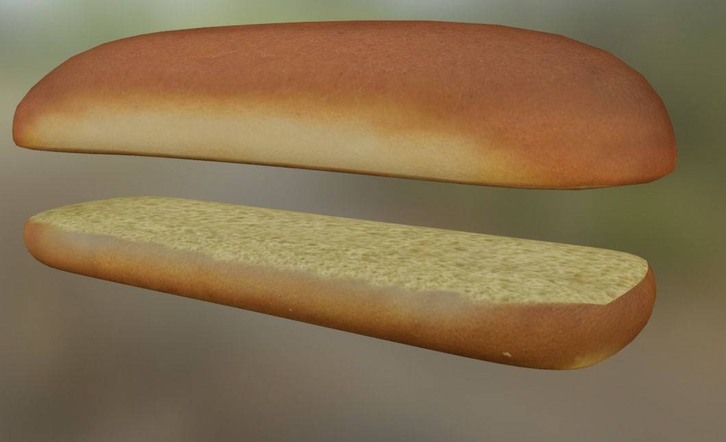 Sandwich - Game Asset  3D model_8