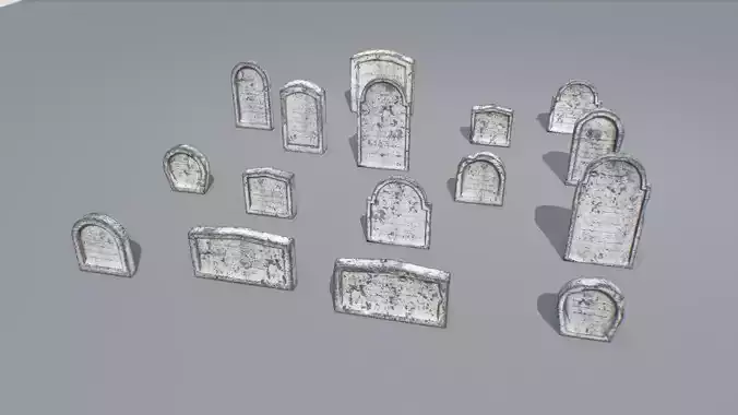 Gravestones pack 6