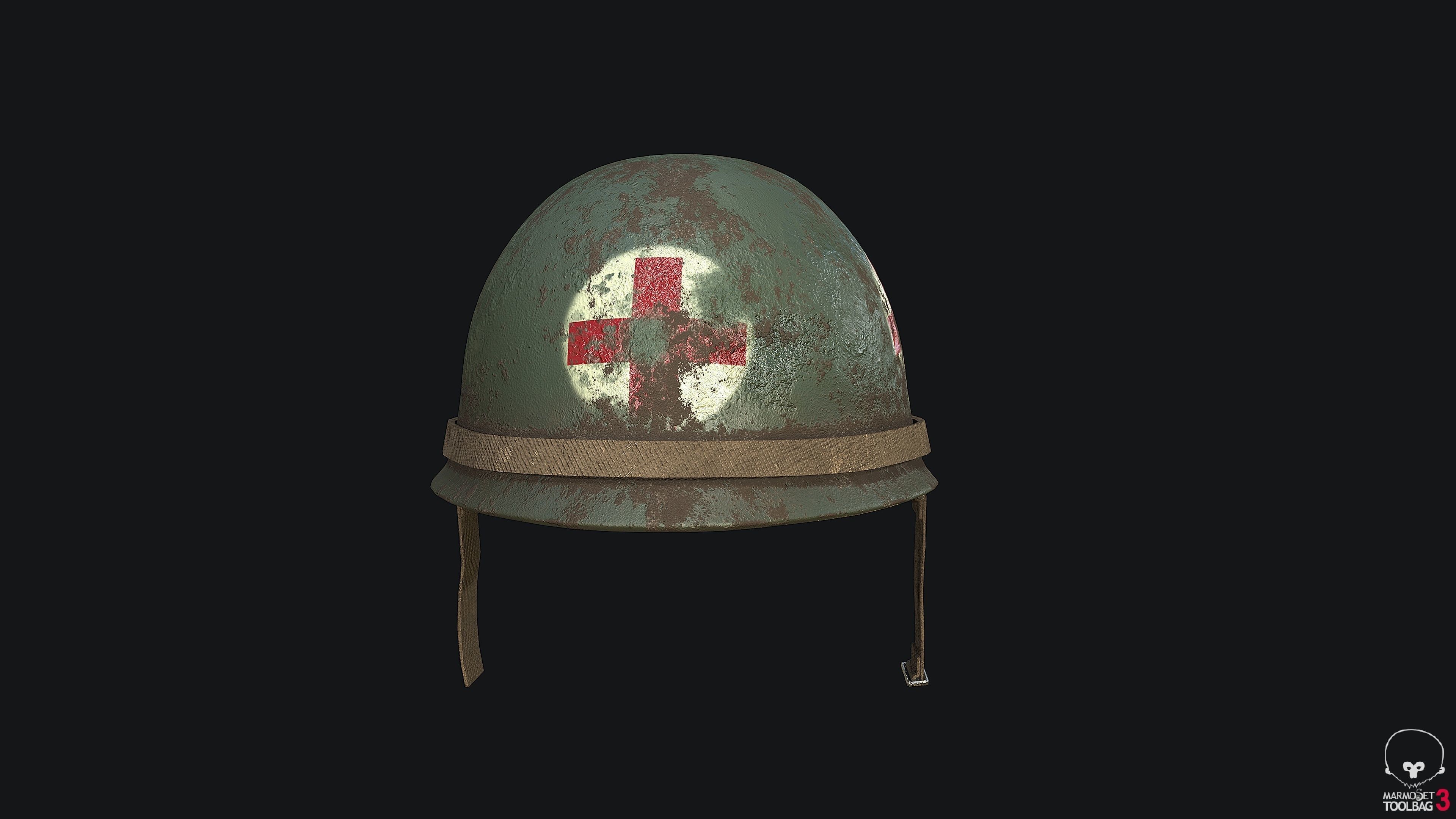 WW2 US Army Helmet PACK 3D Model Collection_6