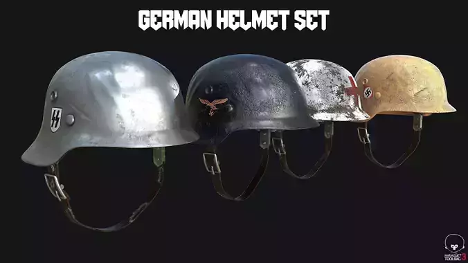 WW2 German Army Helmet PACK