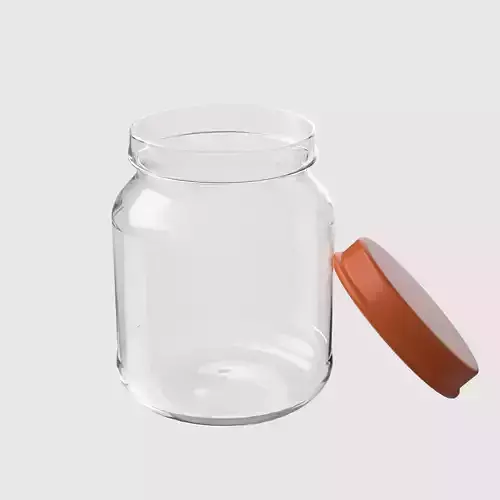 Glass jar