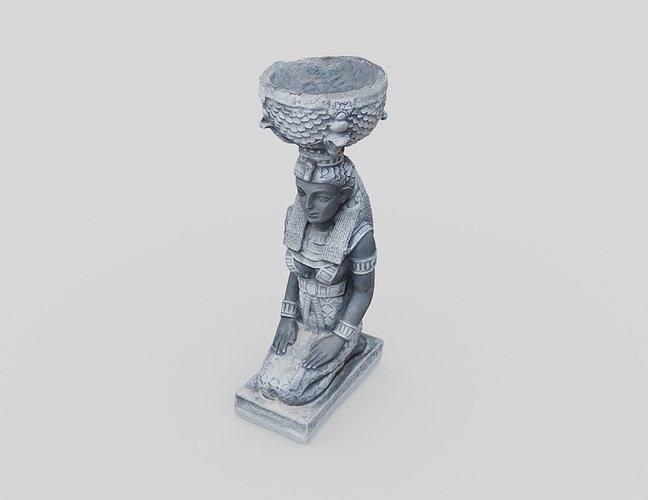 Old Egypt Sculpture 3D print model