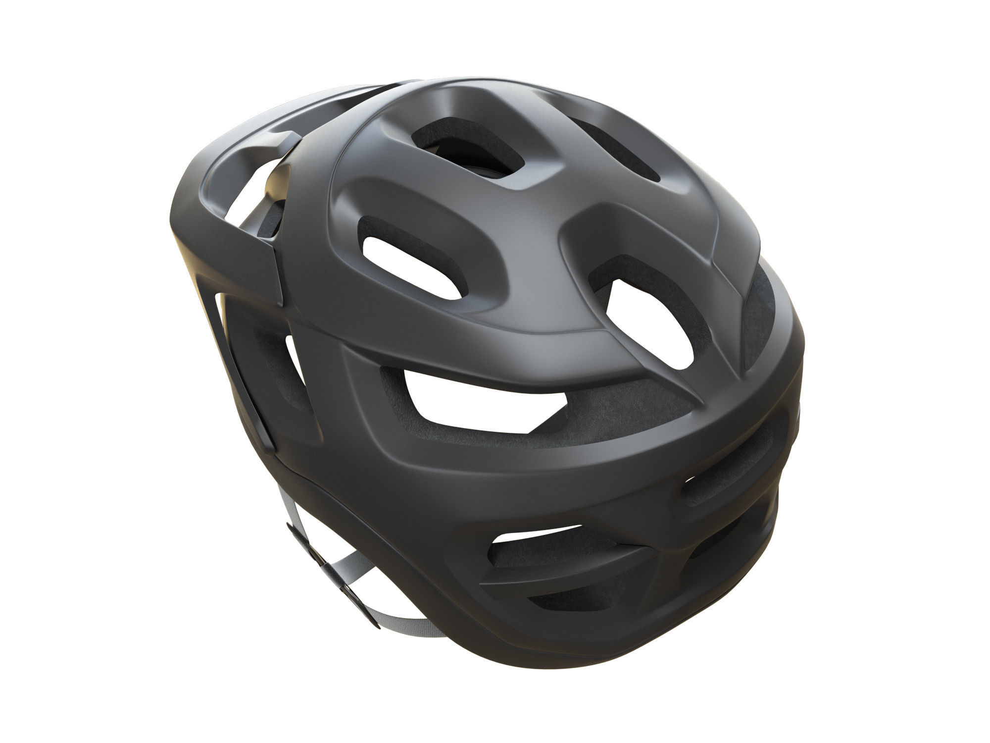Bike Helmet 3D model_3