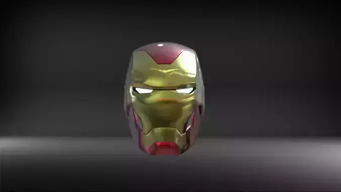 MOST ACCURATE ON CGTRADER - Iron Man Mk85 Helmet STL 3D print model