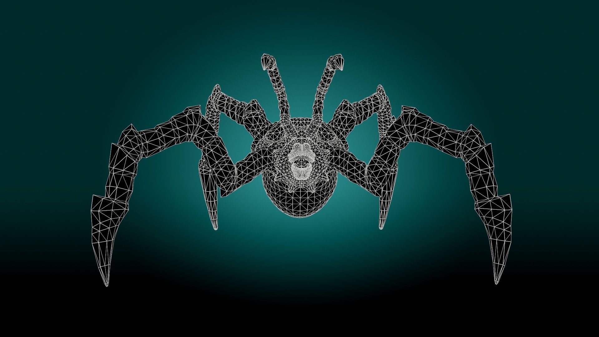 Monster Devourer Low-poly 3D model_20