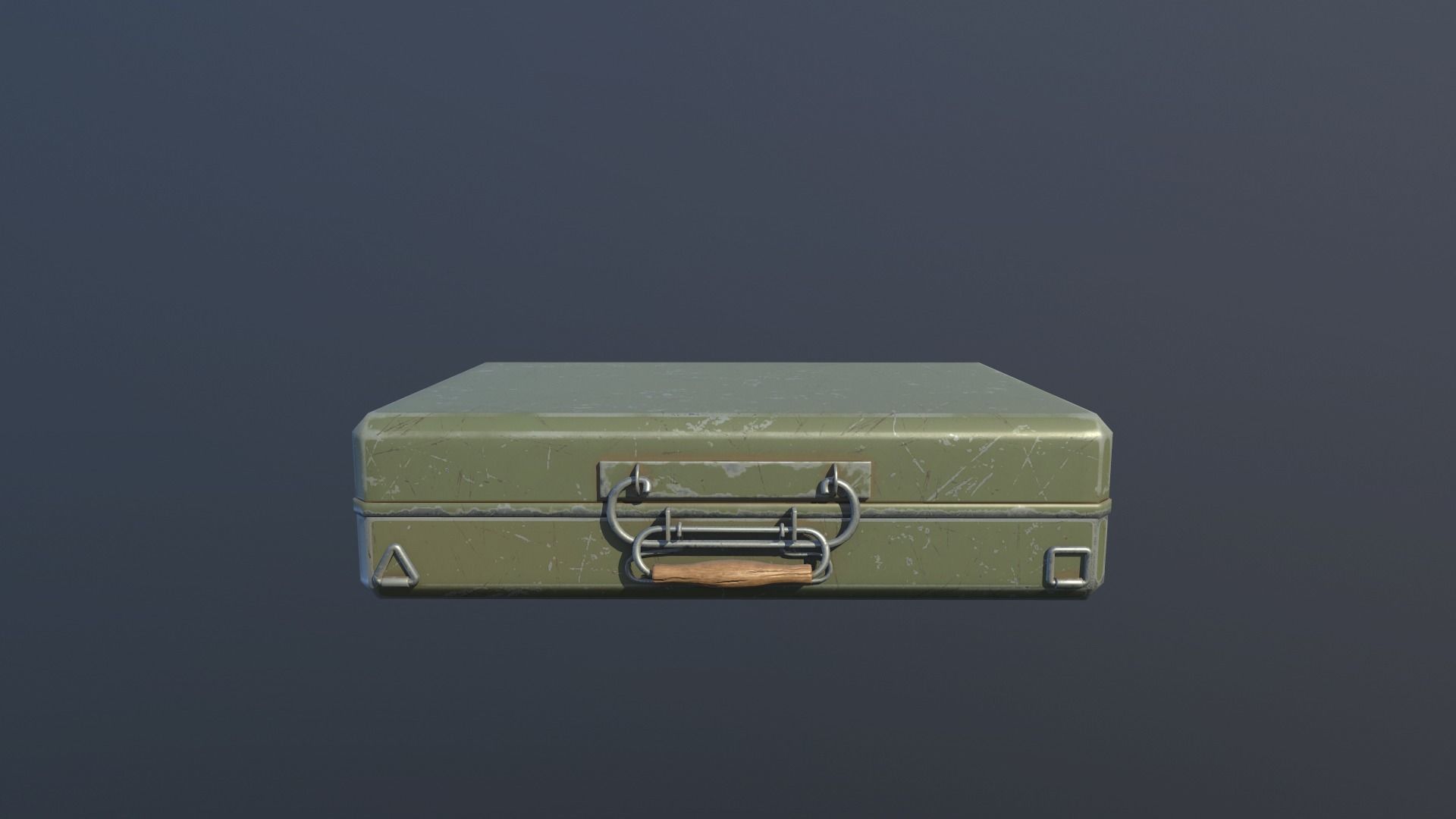 Iron Box Animated PBR Low-poly 3D model_1