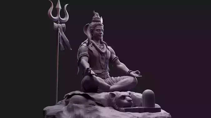 Lord Shiva 3D print model