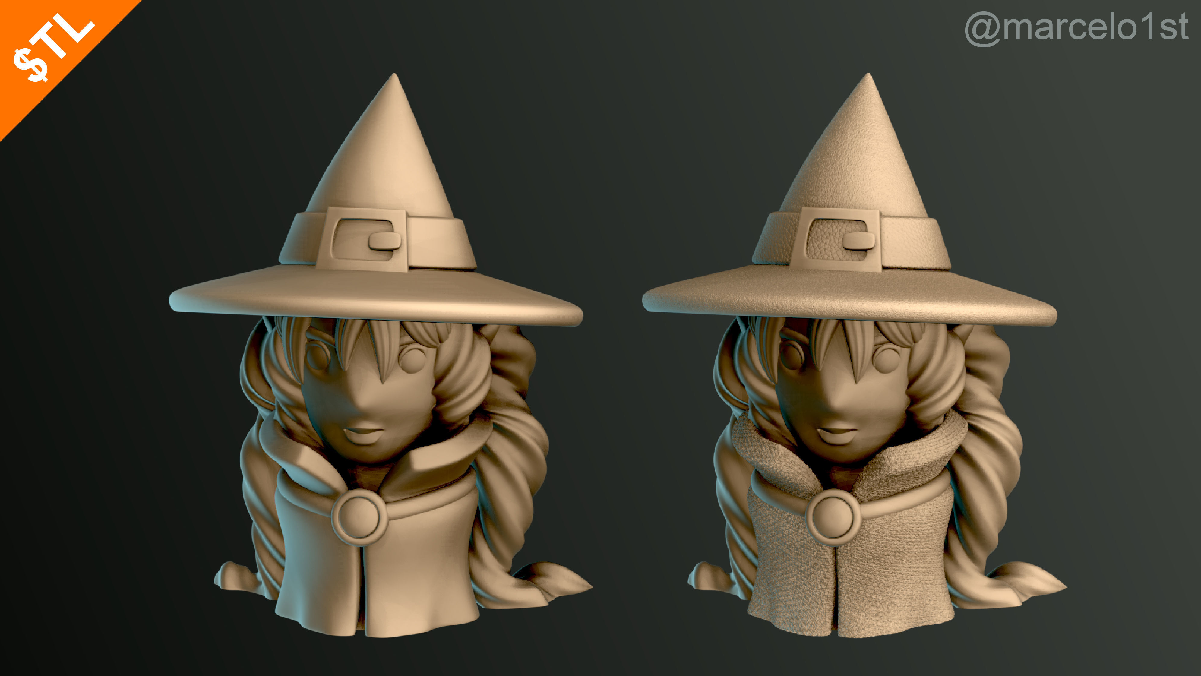 Halloween Pack 01 - Cute Spooky Decoration 3D print model_38