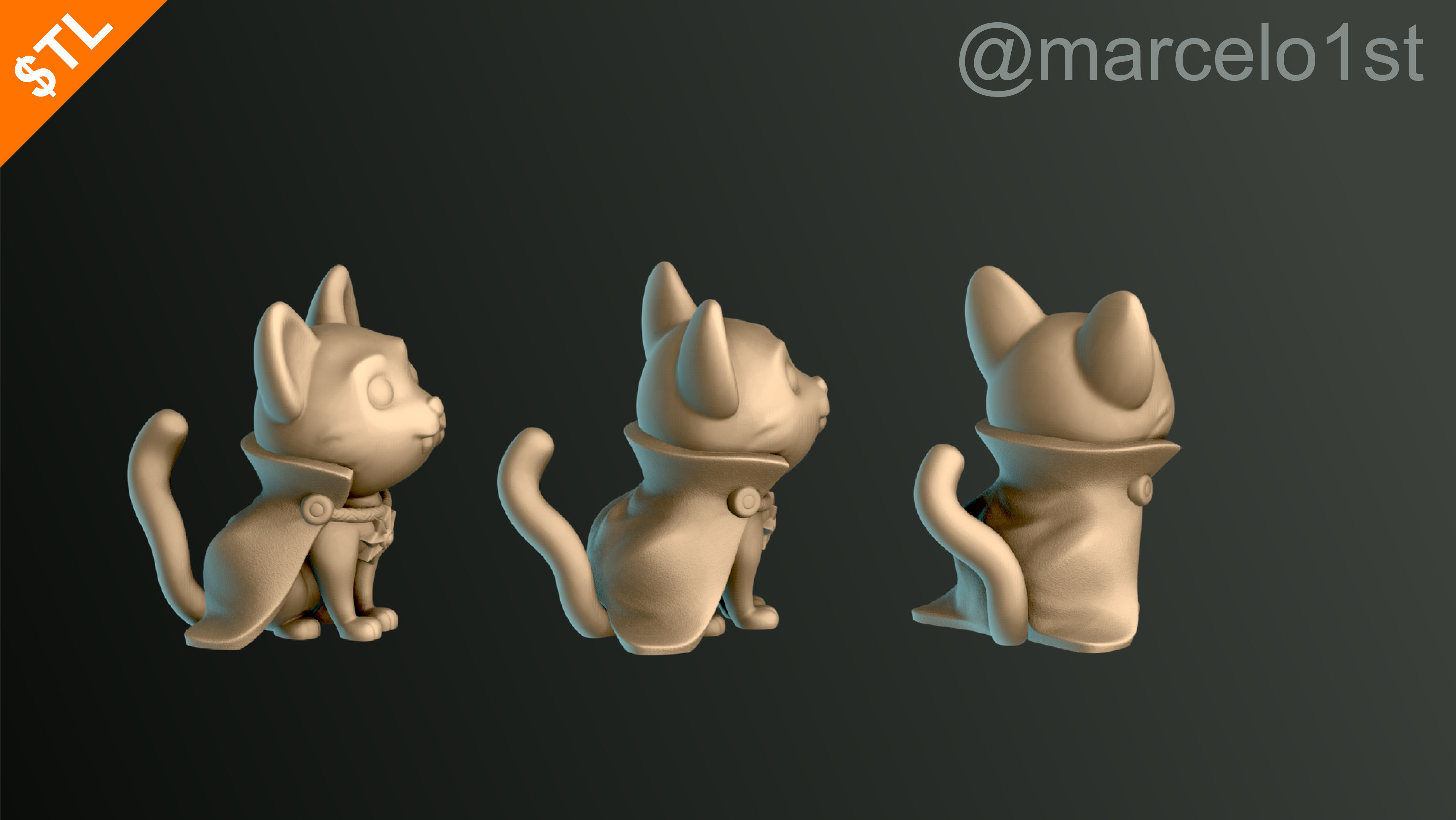 Halloween Pack 01 - Cute Spooky Decoration 3D print model_66