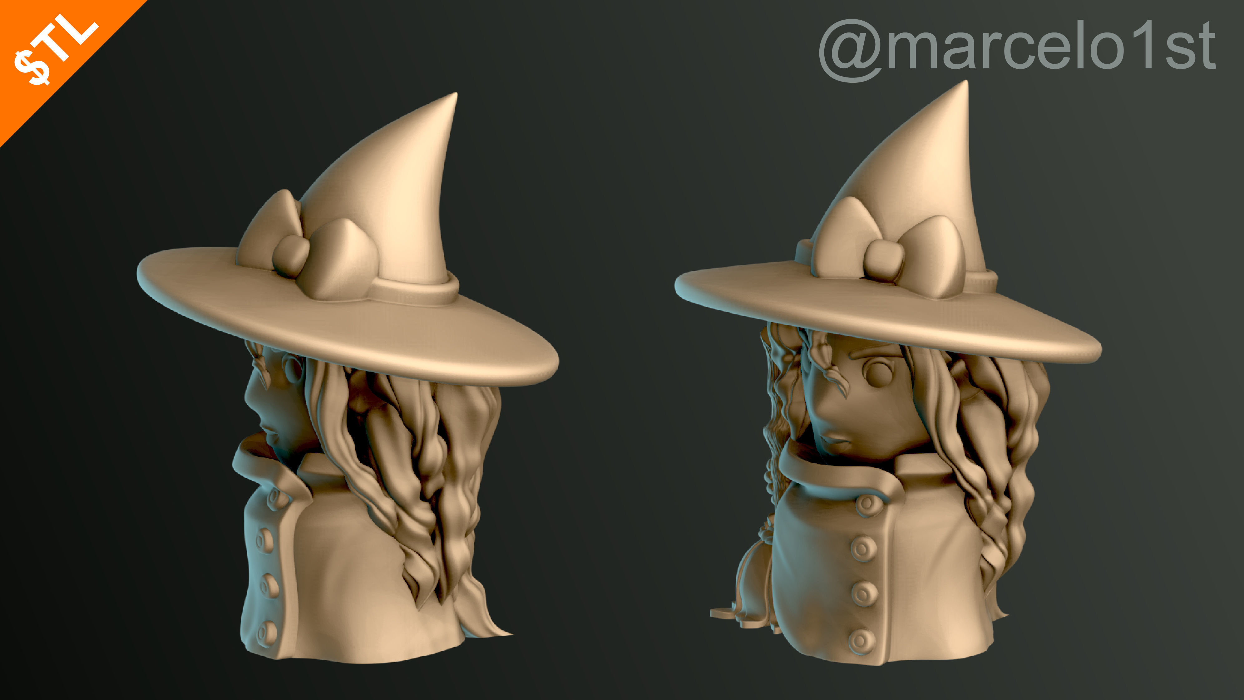 Halloween Pack 01 - Cute Spooky Decoration 3D print model_59