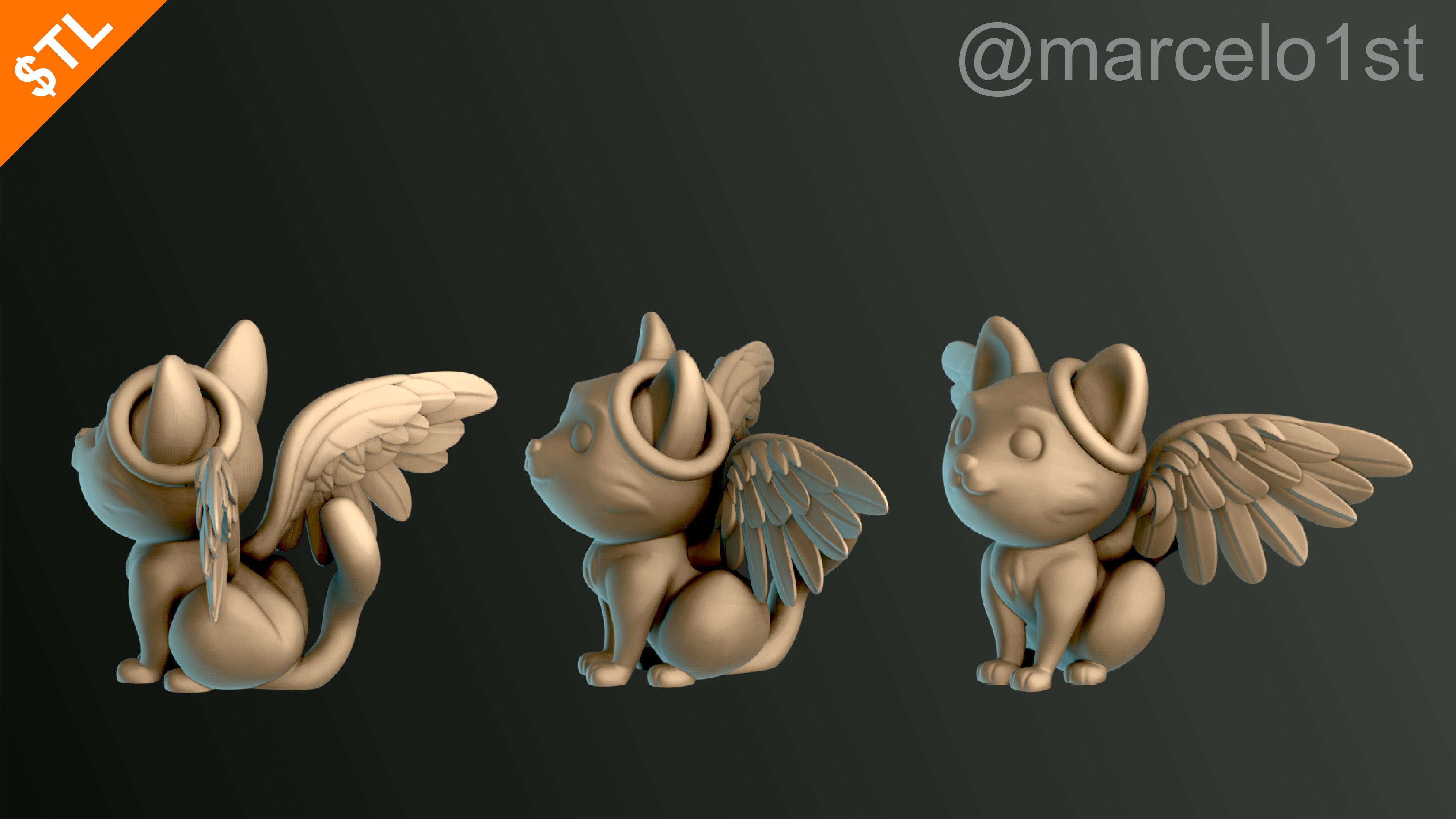 Halloween Pack 01 - Cute Spooky Decoration 3D print model_80