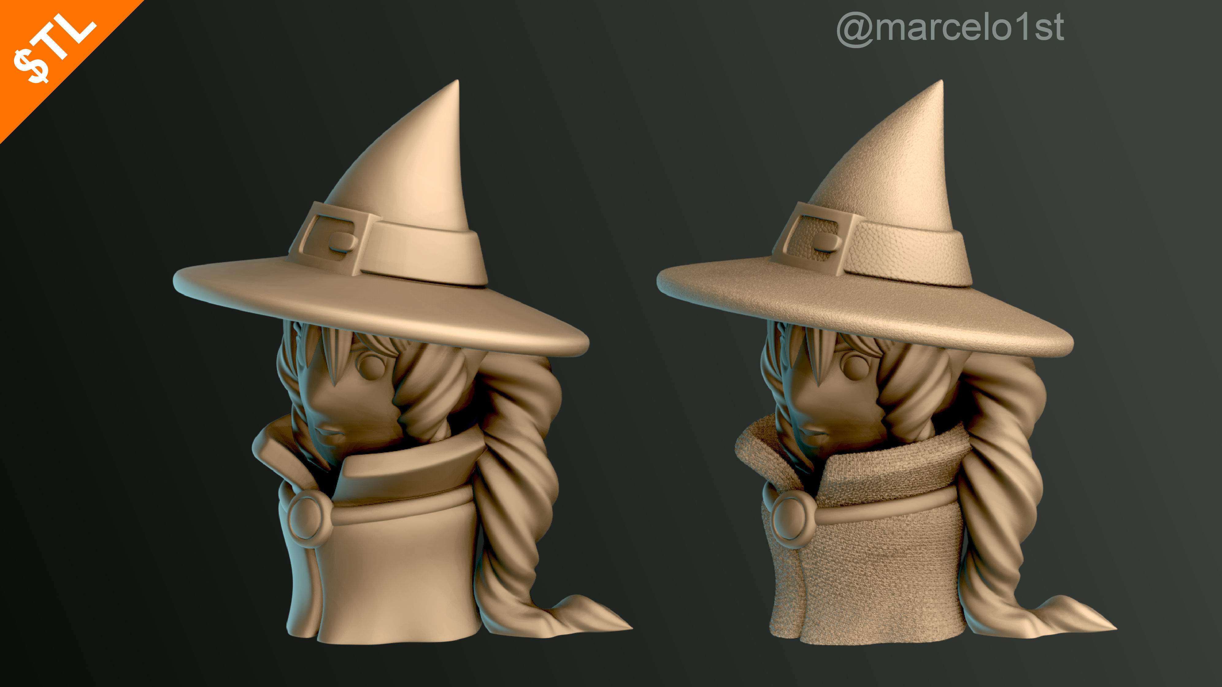 Halloween Pack 01 - Cute Spooky Decoration 3D print model_37