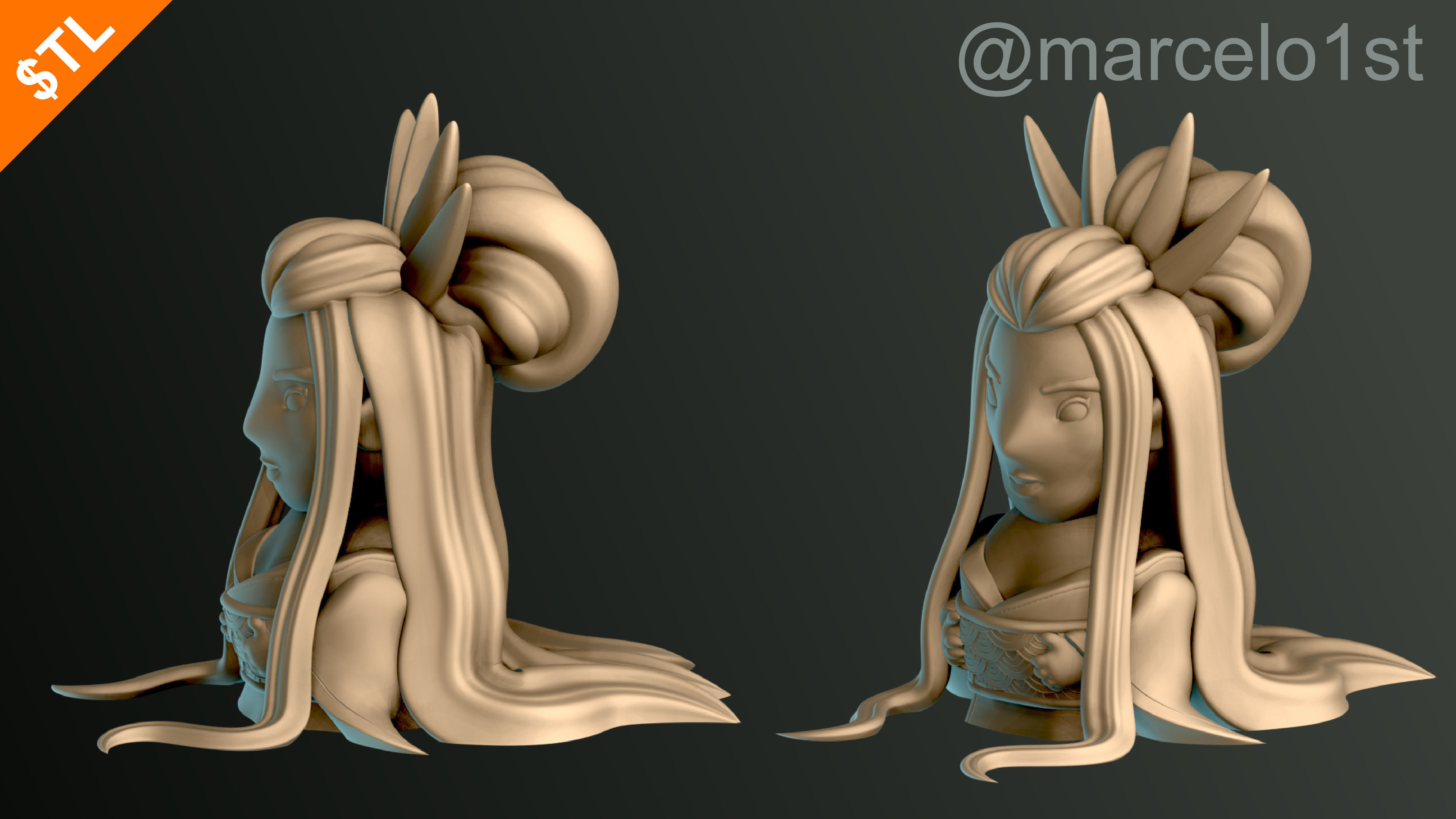 Halloween Pack 01 - Cute Spooky Decoration 3D print model_54