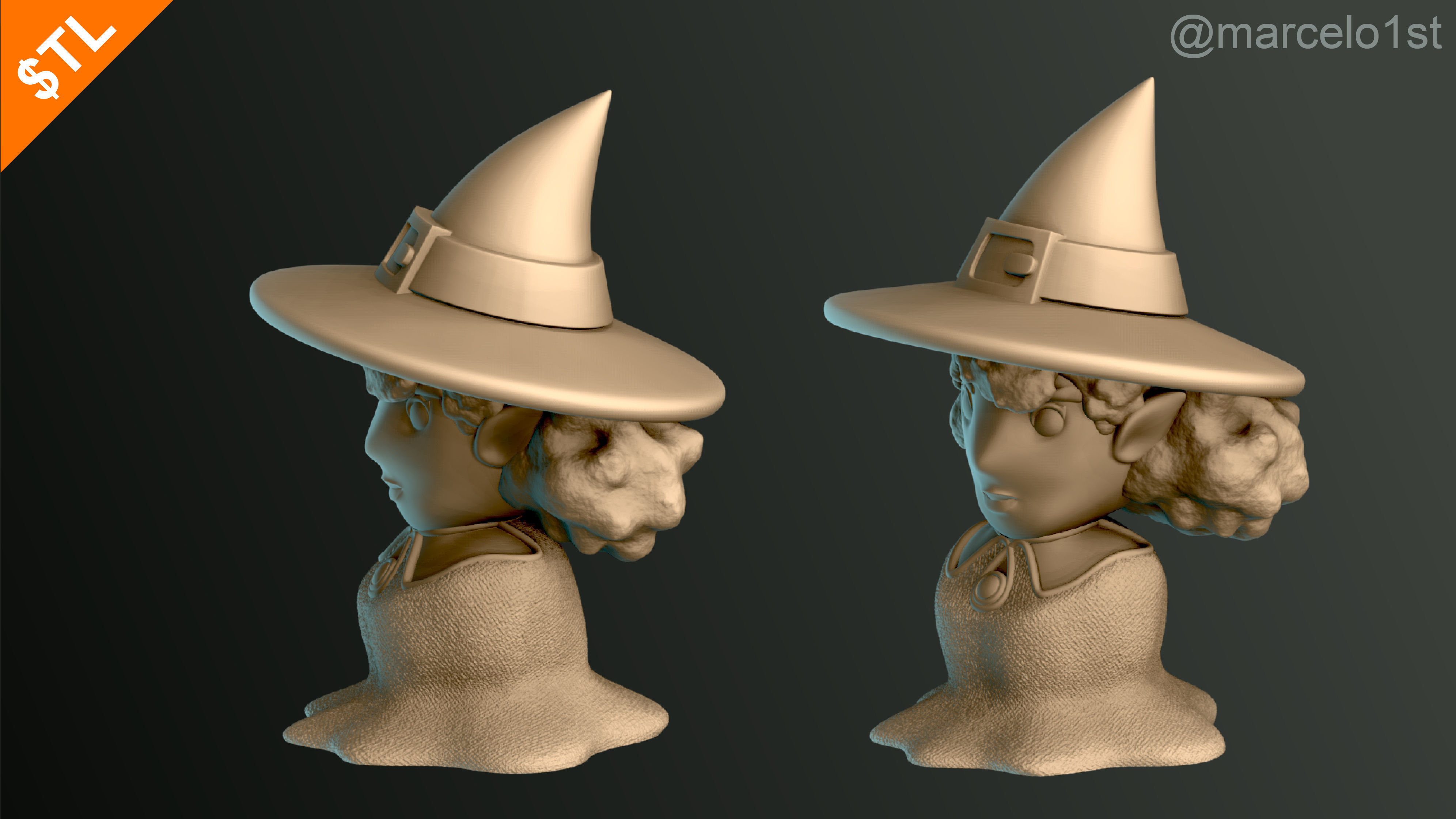 Halloween Pack 01 - Cute Spooky Decoration 3D print model_49