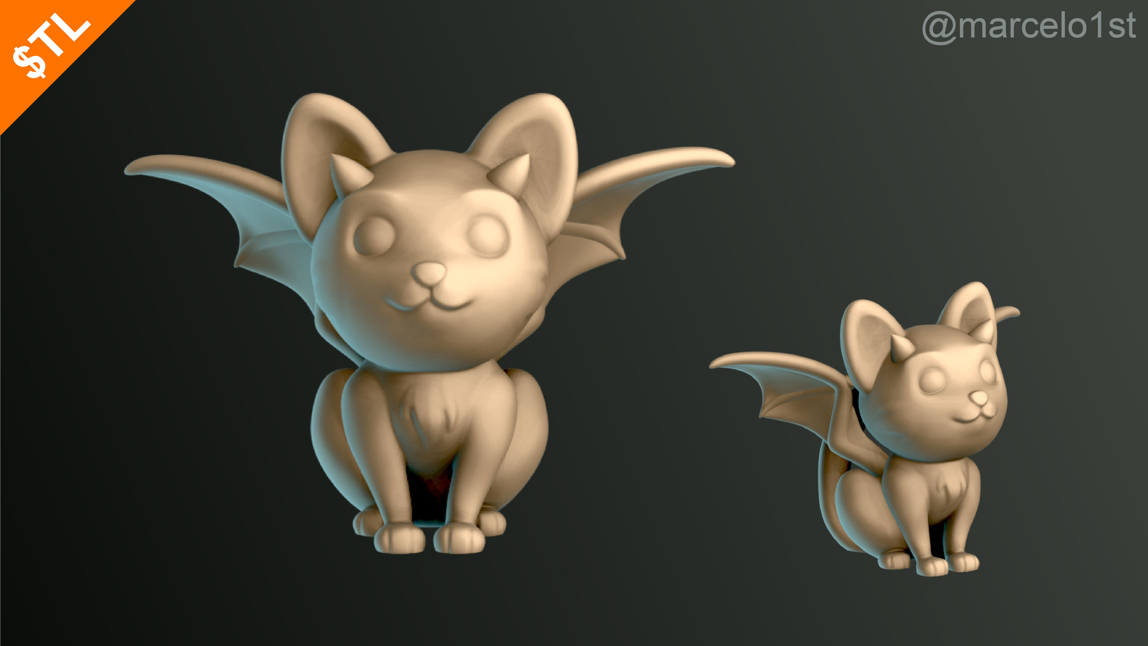 Halloween Pack 01 - Cute Spooky Decoration 3D print model_73