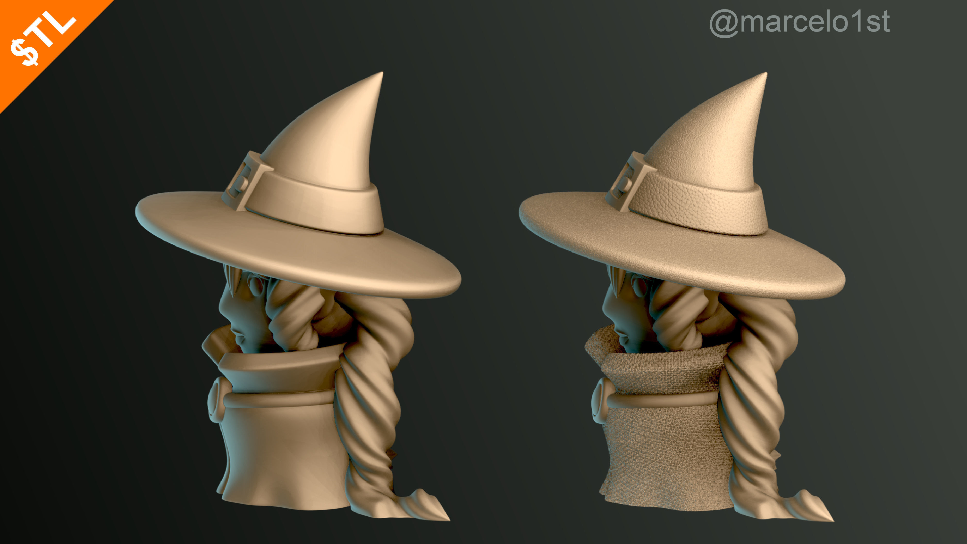 Halloween Pack 01 - Cute Spooky Decoration 3D print model_36