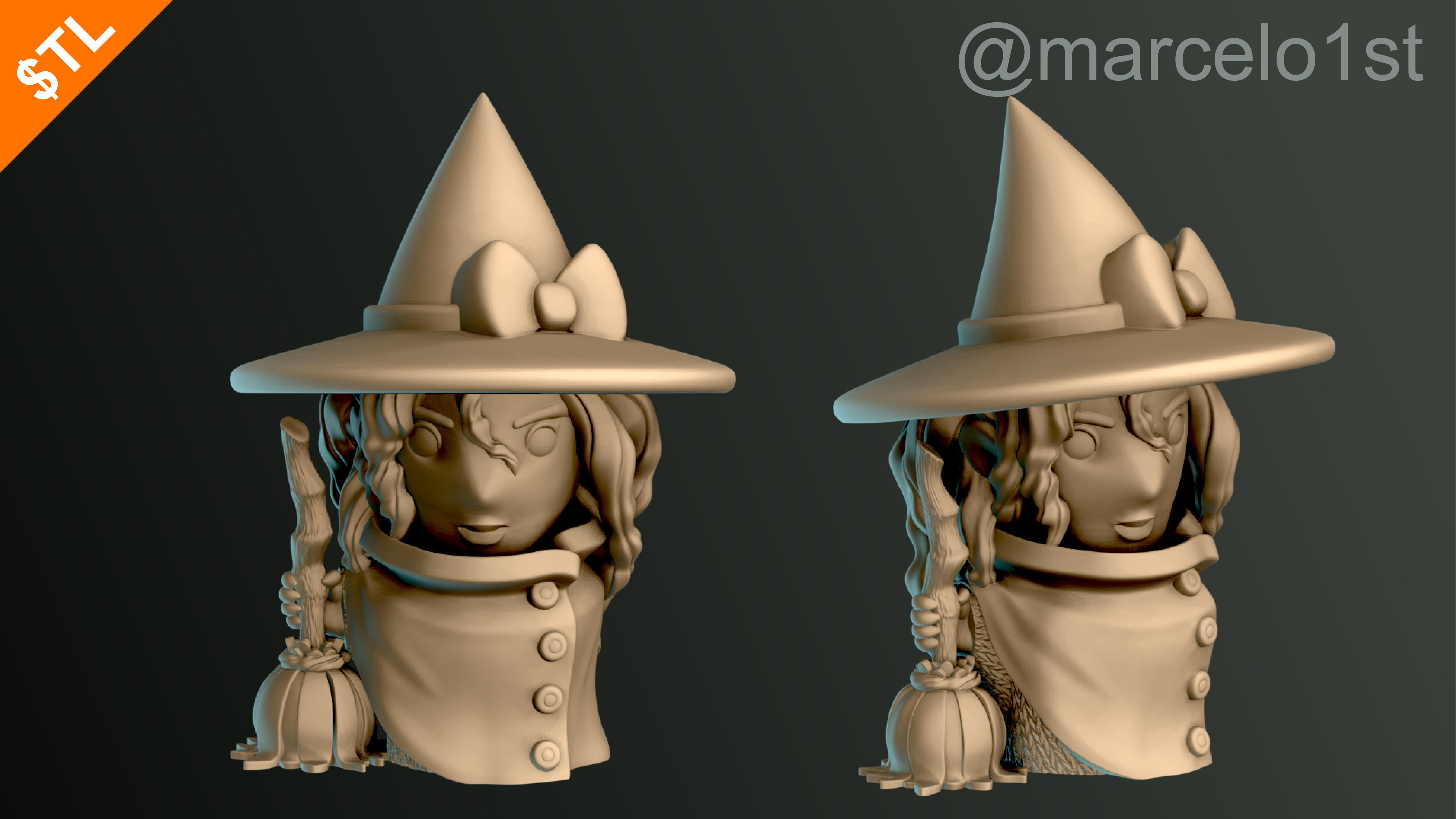 Halloween Pack 01 - Cute Spooky Decoration 3D print model_55