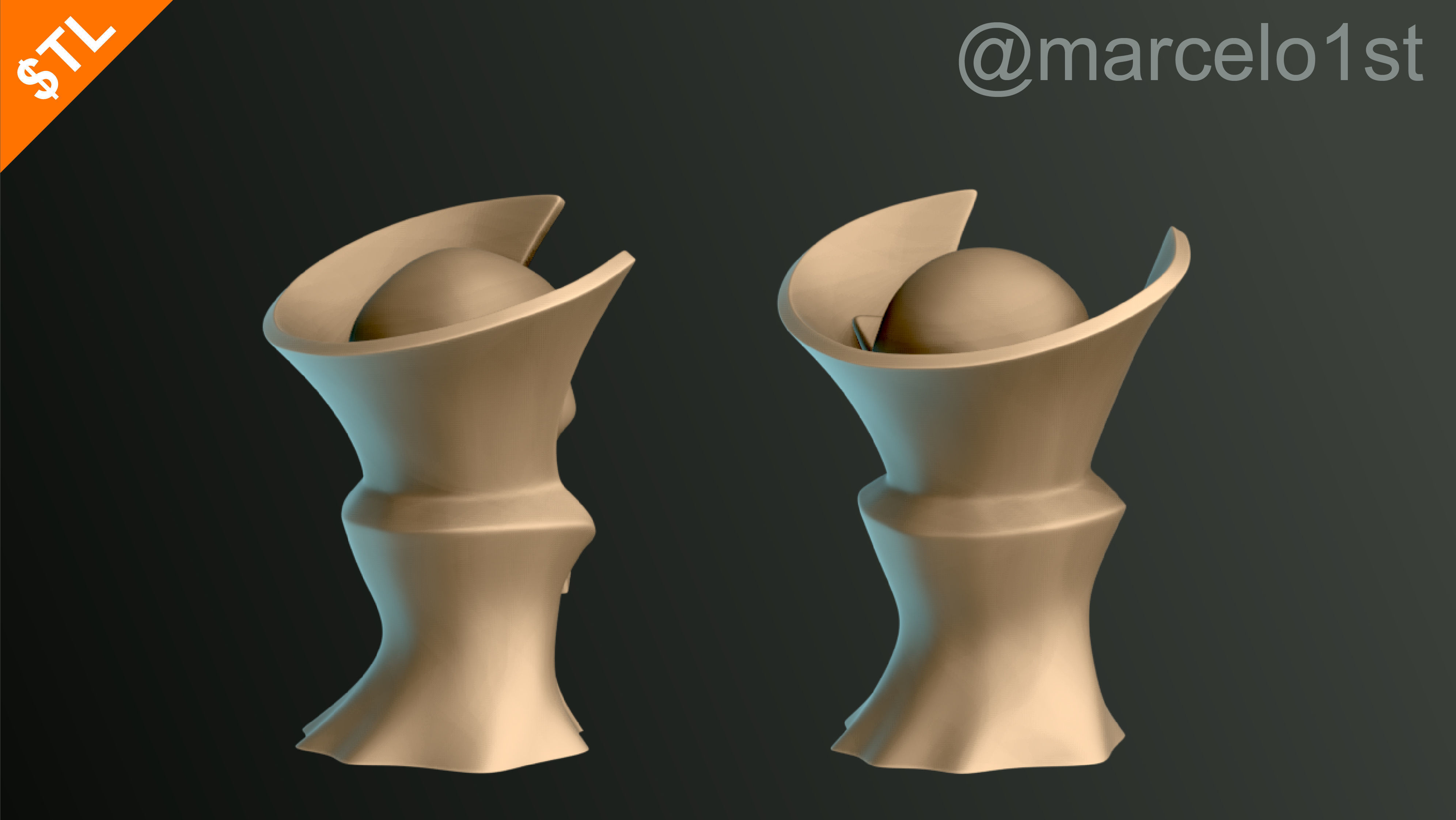 Halloween Pack 01 - Cute Spooky Decoration 3D print model_13