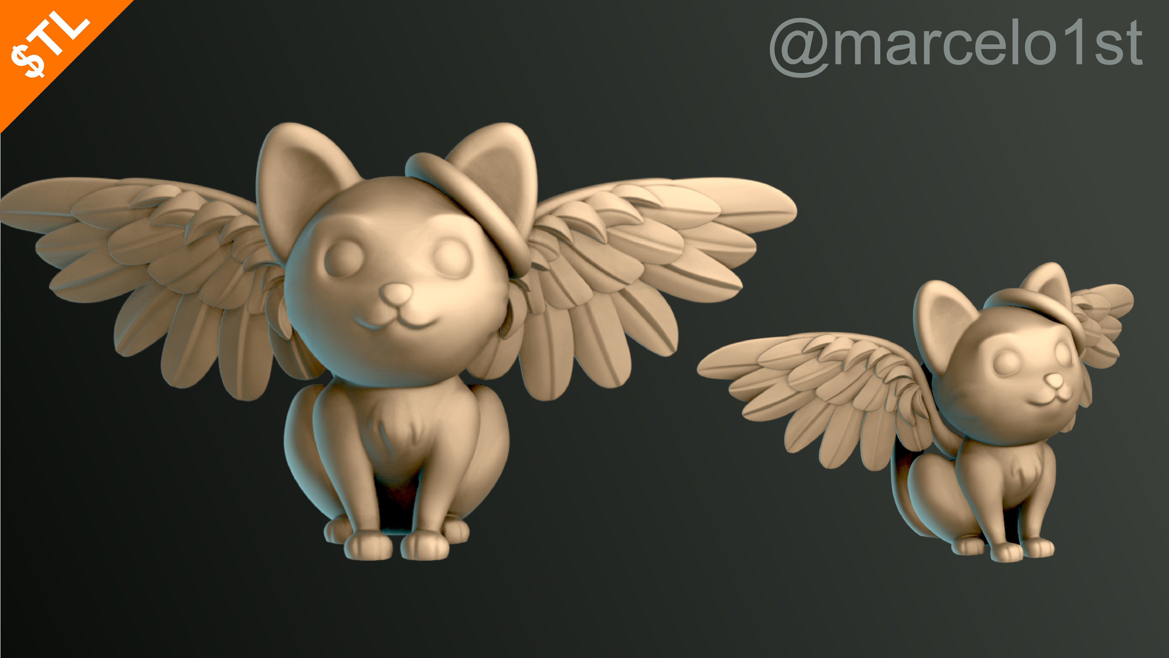 Halloween Pack 01 - Cute Spooky Decoration 3D print model_77