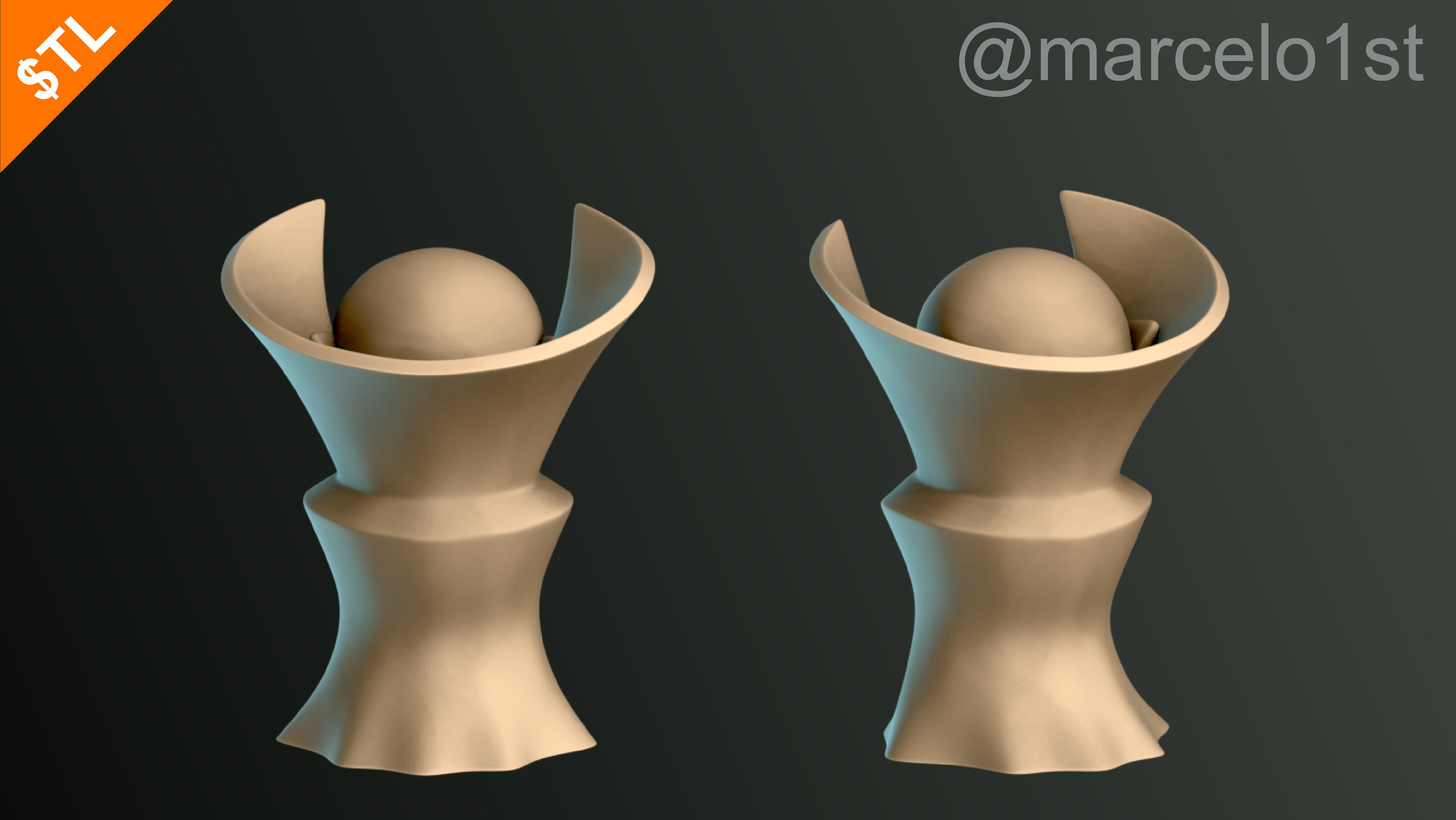 Halloween Pack 01 - Cute Spooky Decoration 3D print model_14