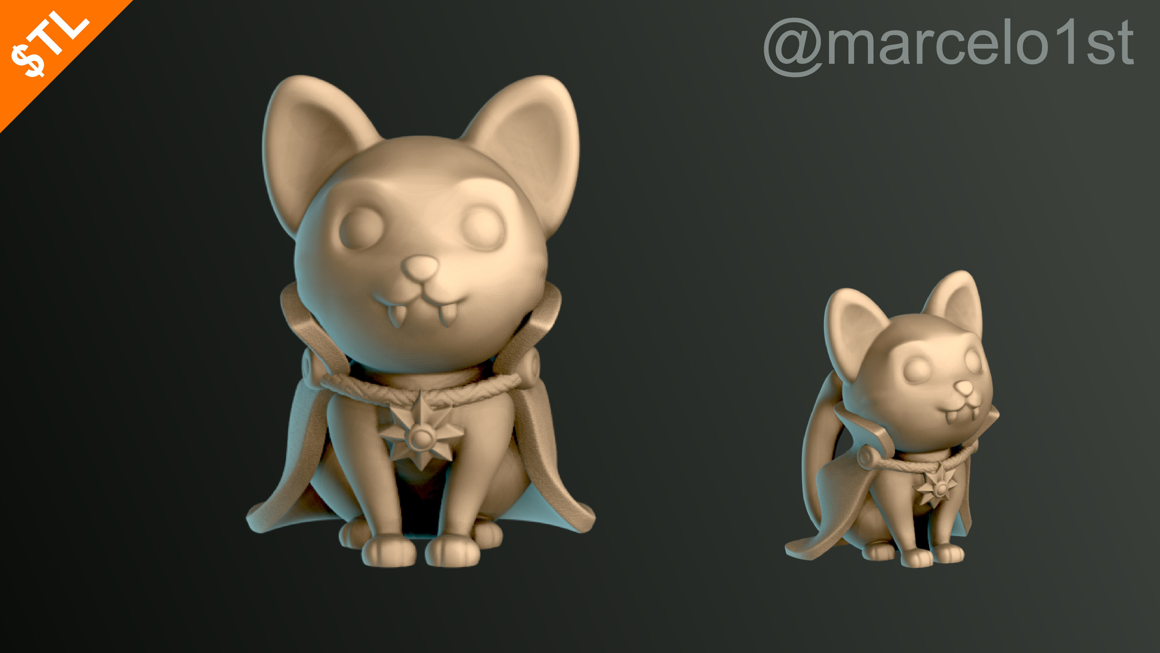 Halloween Pack 01 - Cute Spooky Decoration 3D print model_65