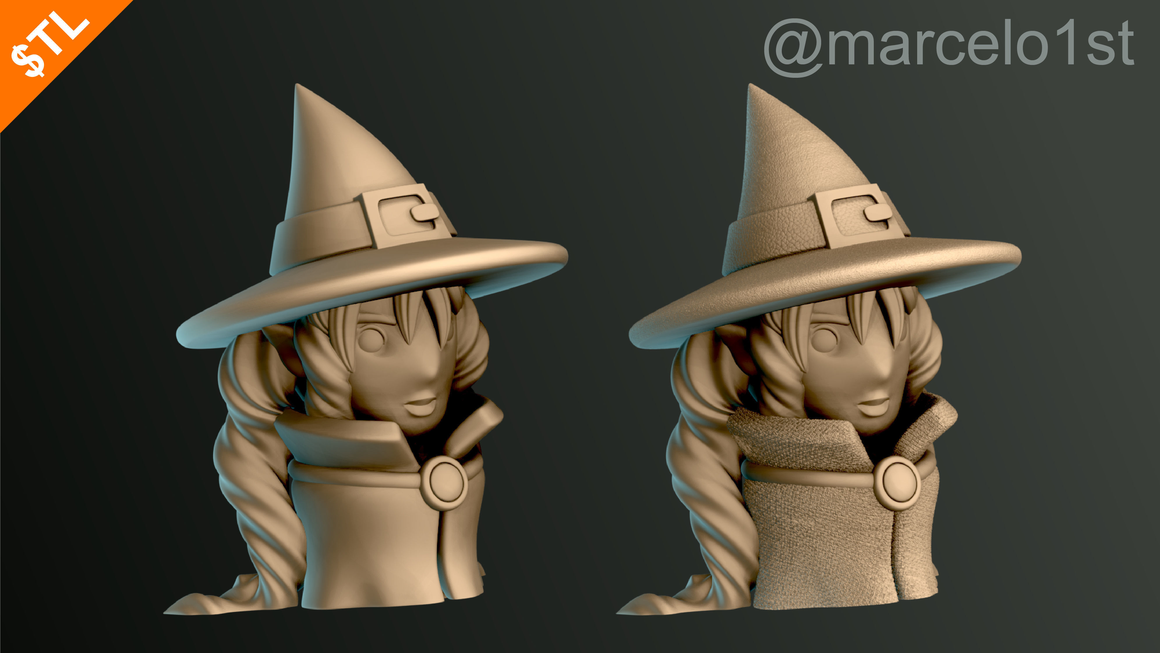 Halloween Pack 01 - Cute Spooky Decoration 3D print model_29