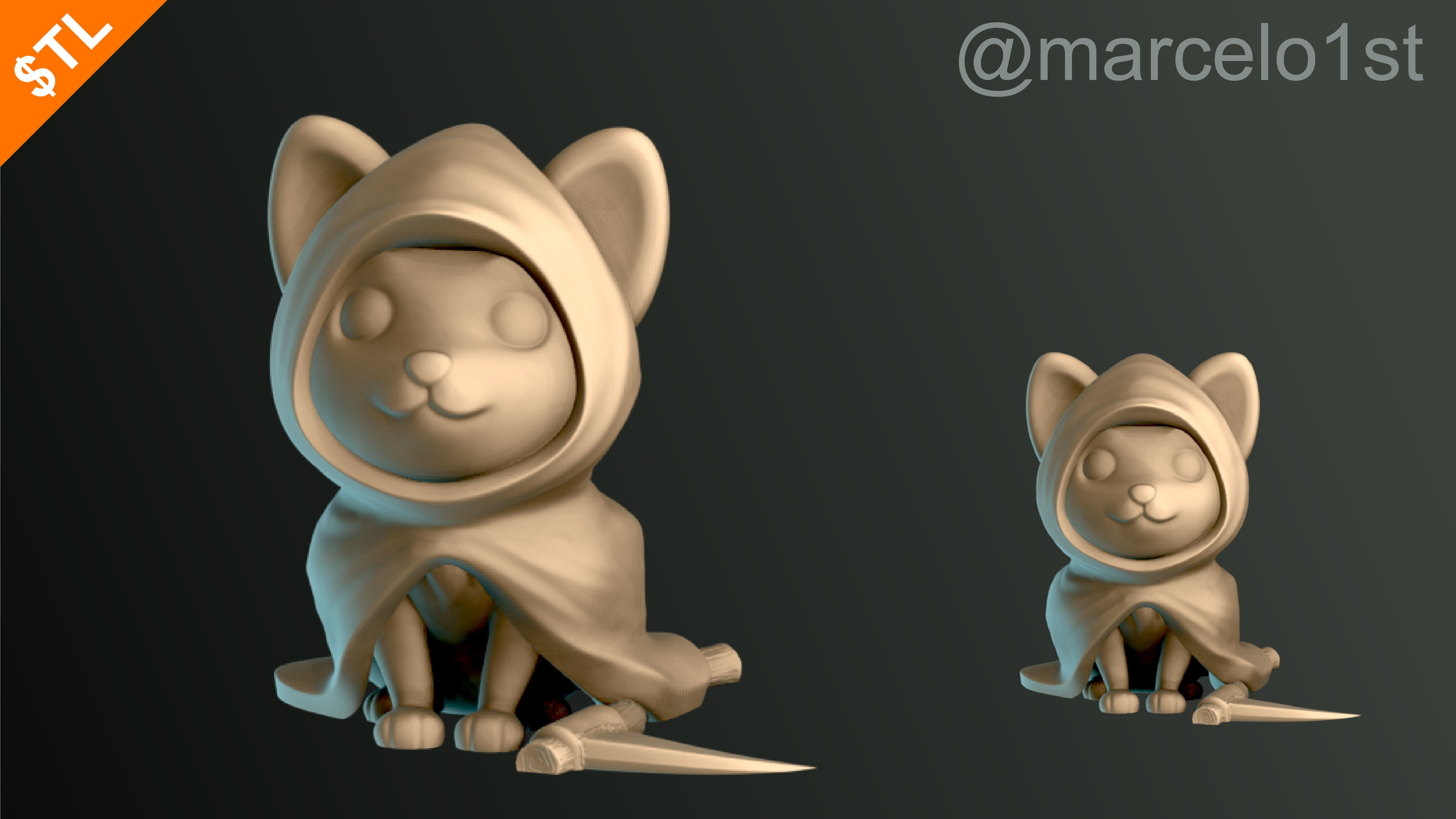 Halloween Pack 01 - Cute Spooky Decoration 3D print model_69