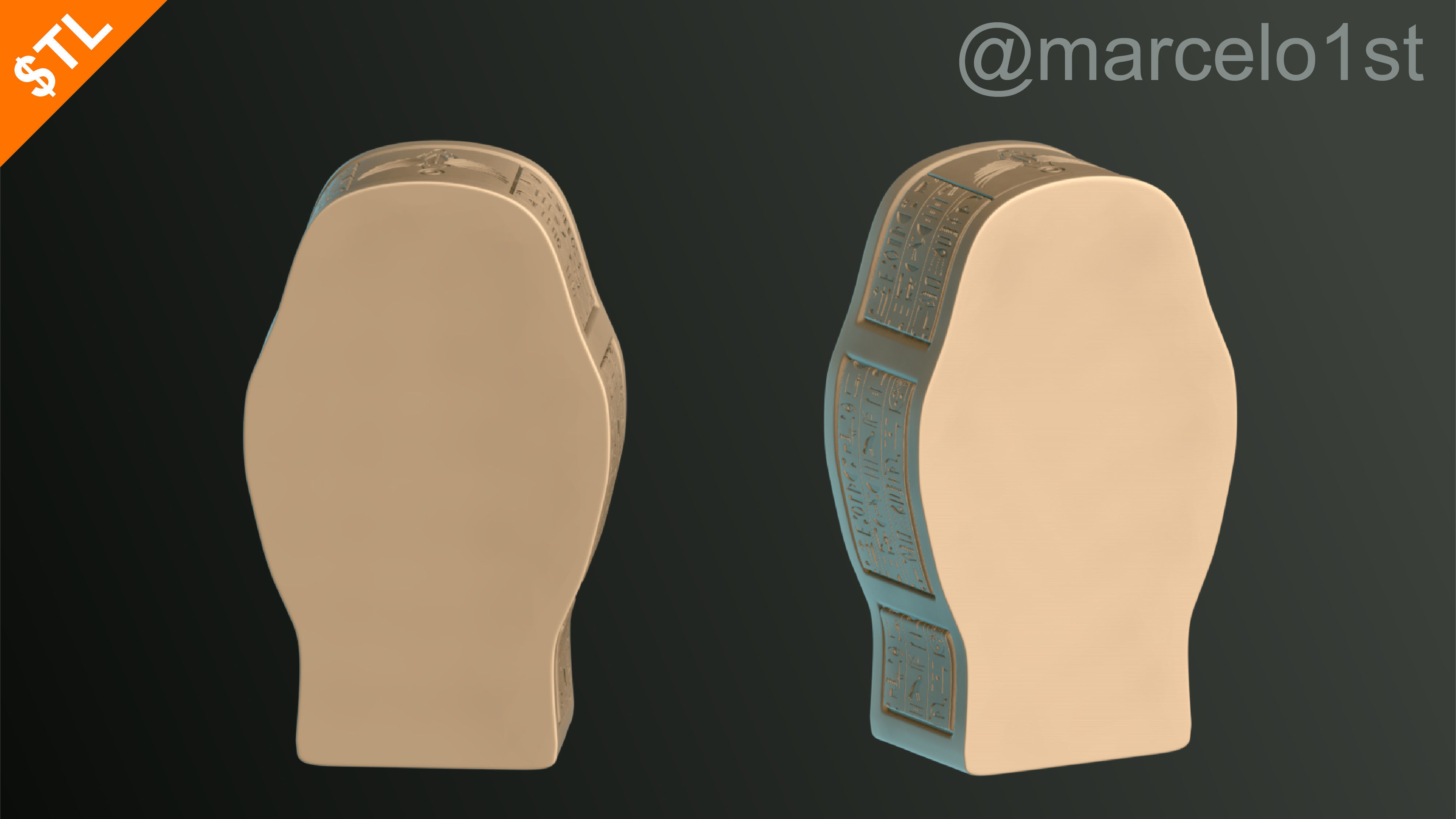 Halloween Pack 01 - Cute Spooky Decoration 3D print model_25