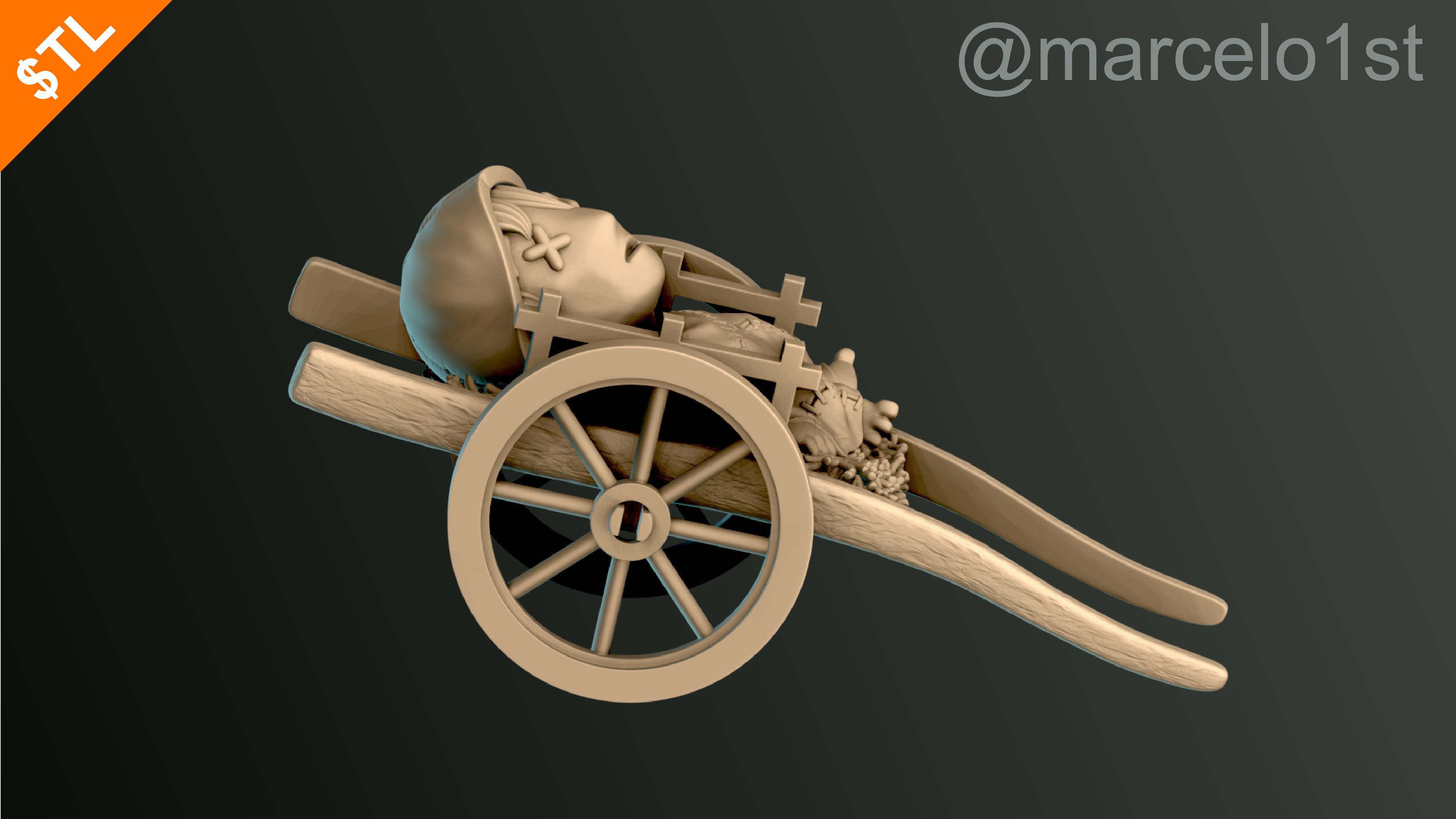 Halloween Pack 01 - Cute Spooky Decoration 3D print model_106