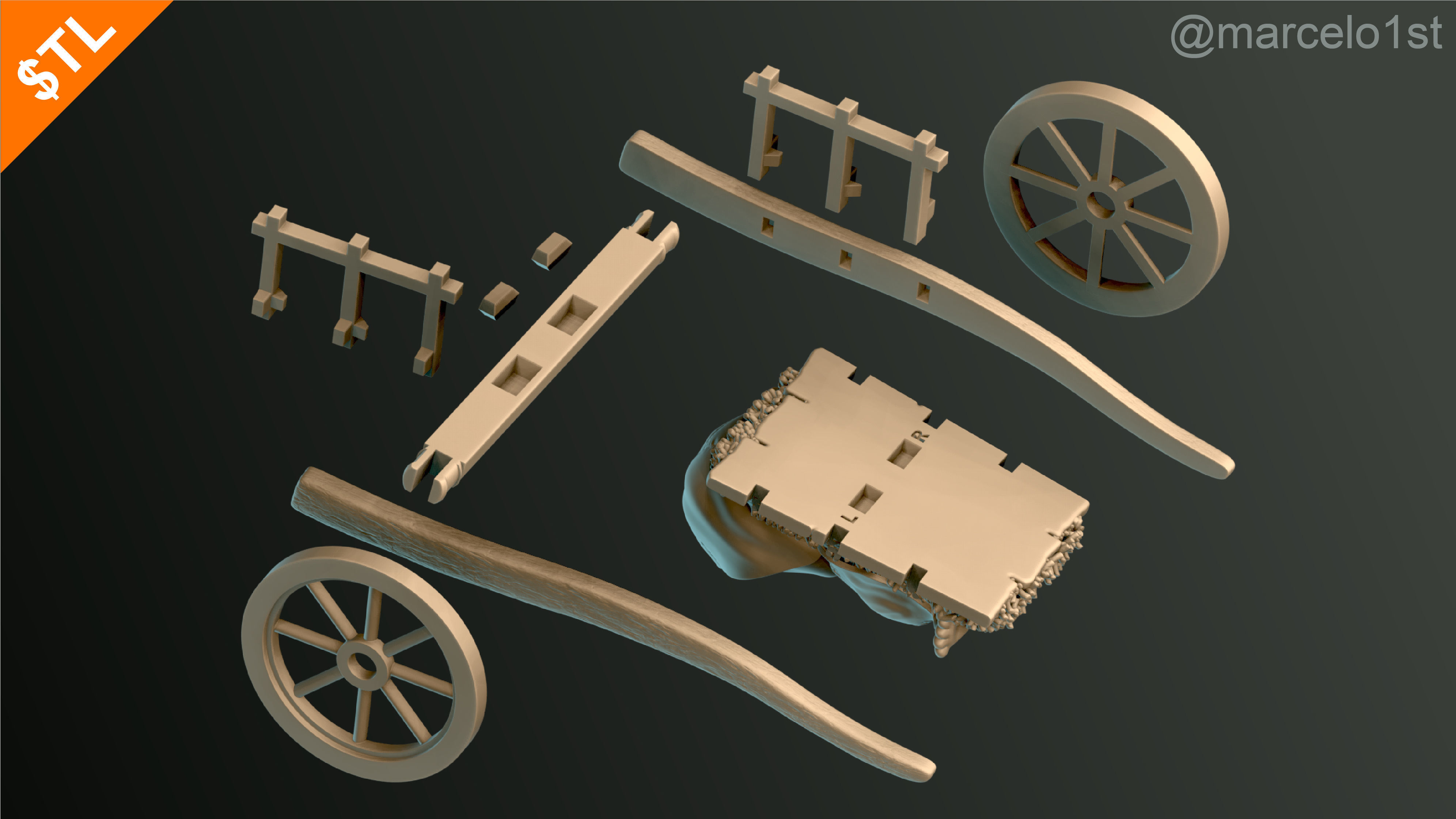 Halloween Pack 01 - Cute Spooky Decoration 3D print model_109