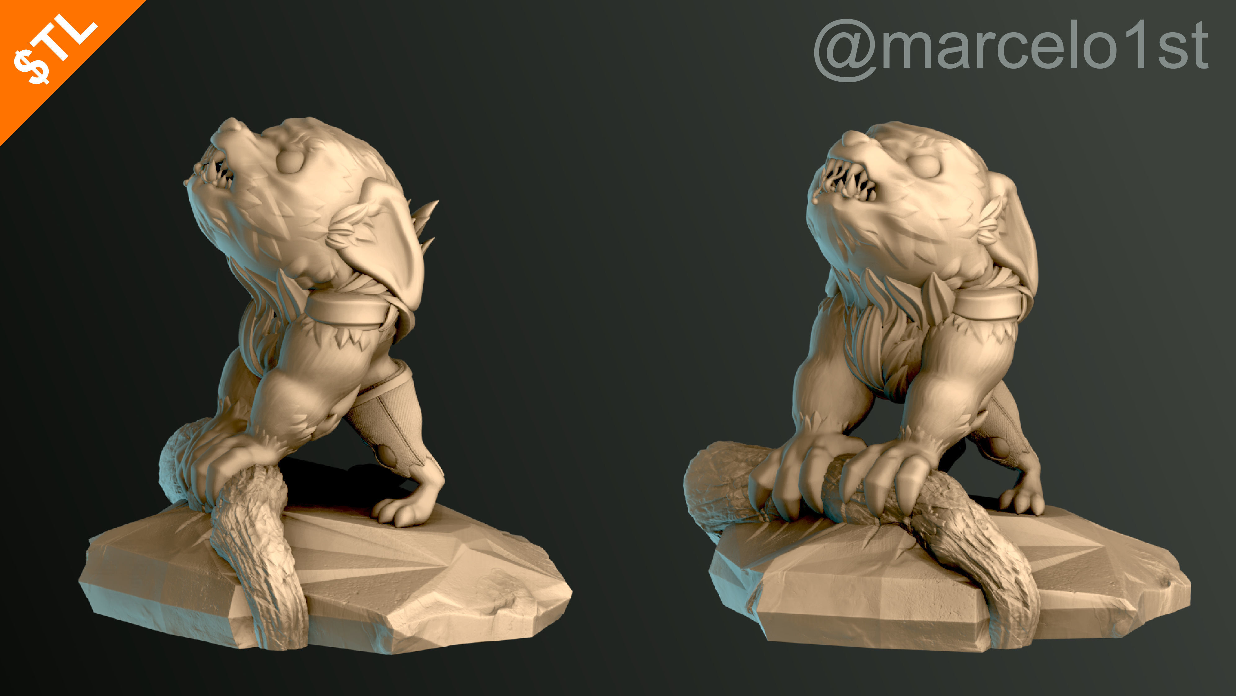 Halloween Pack 01 - Cute Spooky Decoration 3D print model_21