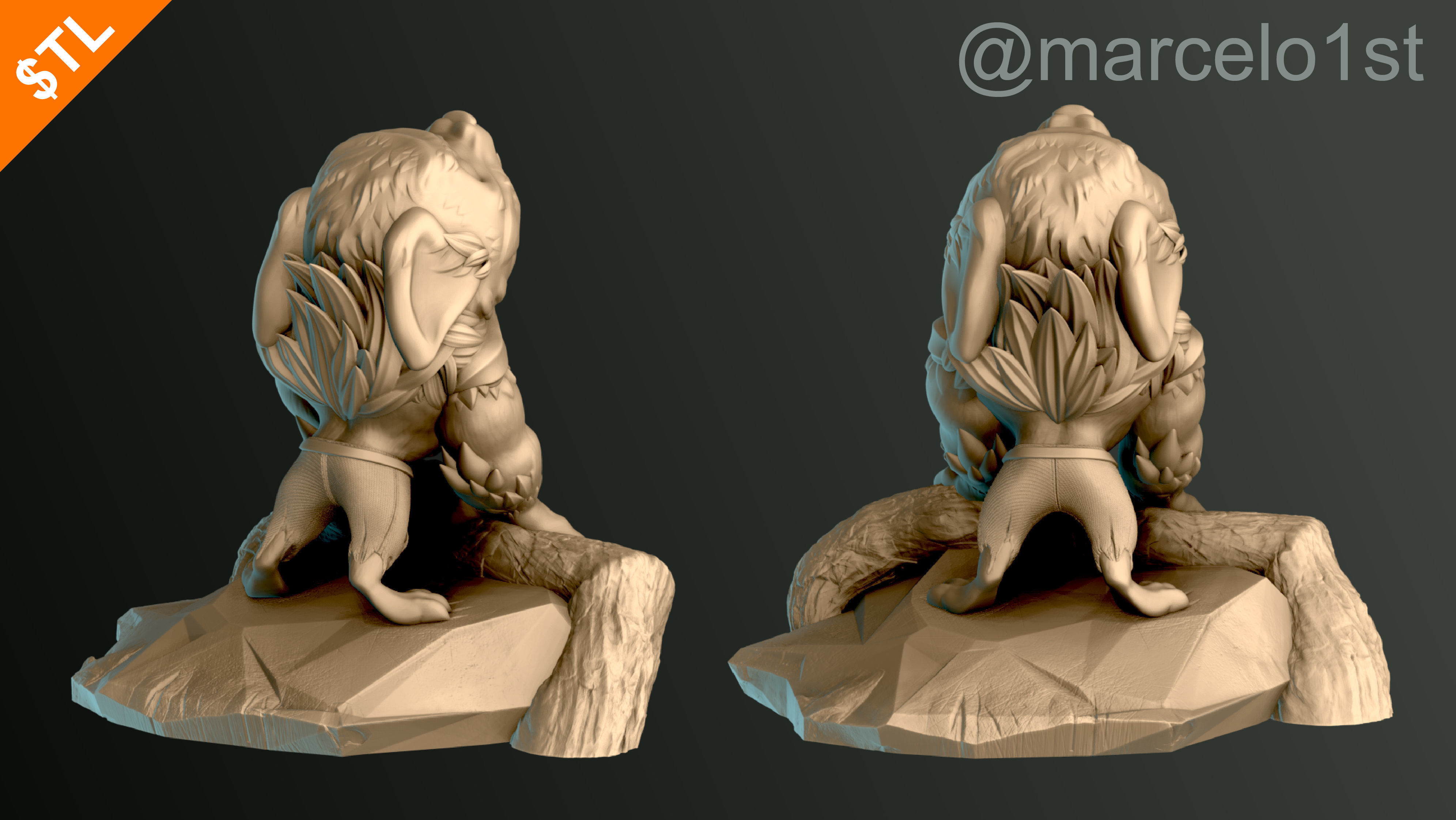 Halloween Pack 01 - Cute Spooky Decoration 3D print model_19