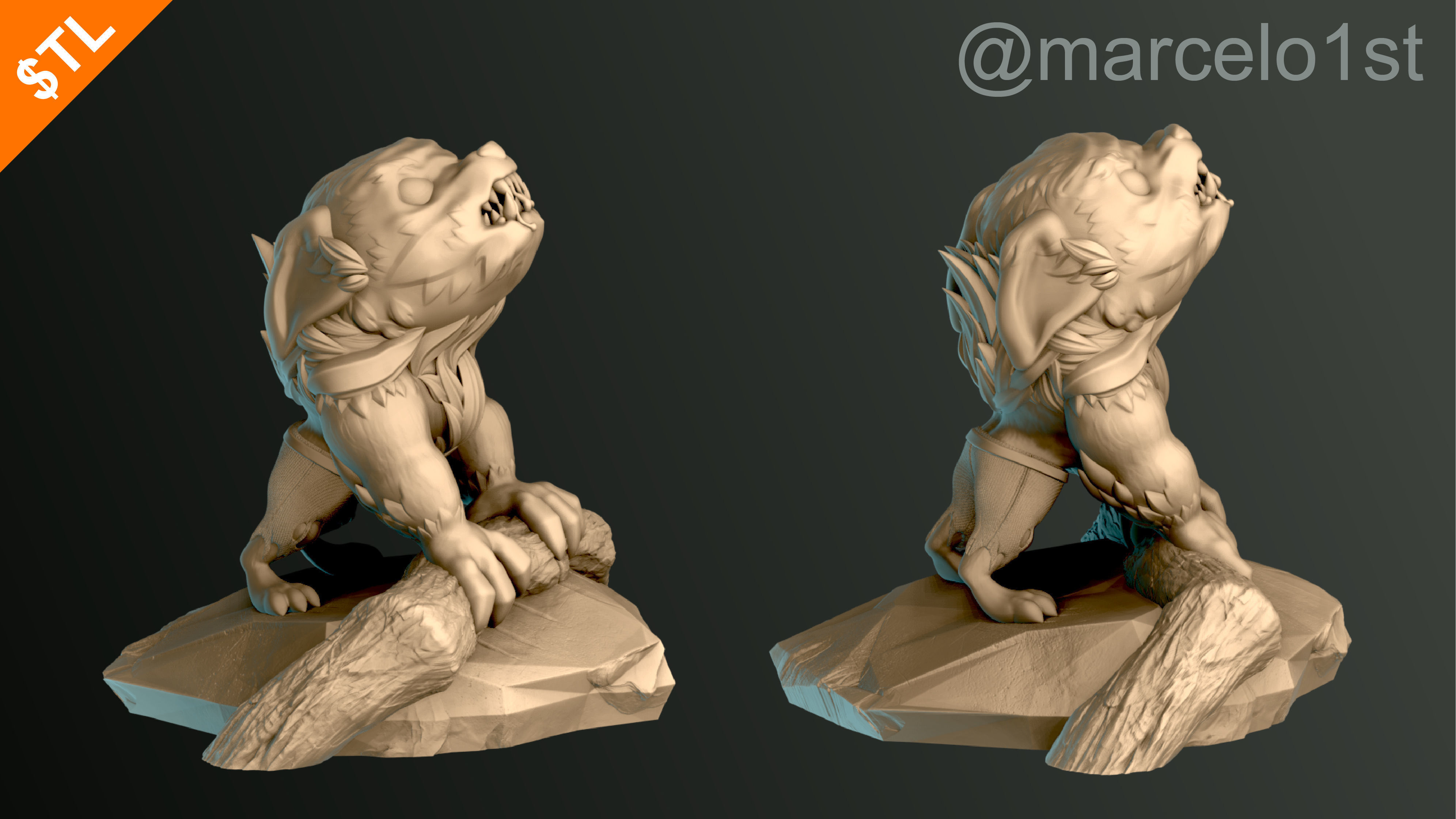 Halloween Pack 01 - Cute Spooky Decoration 3D print model_18