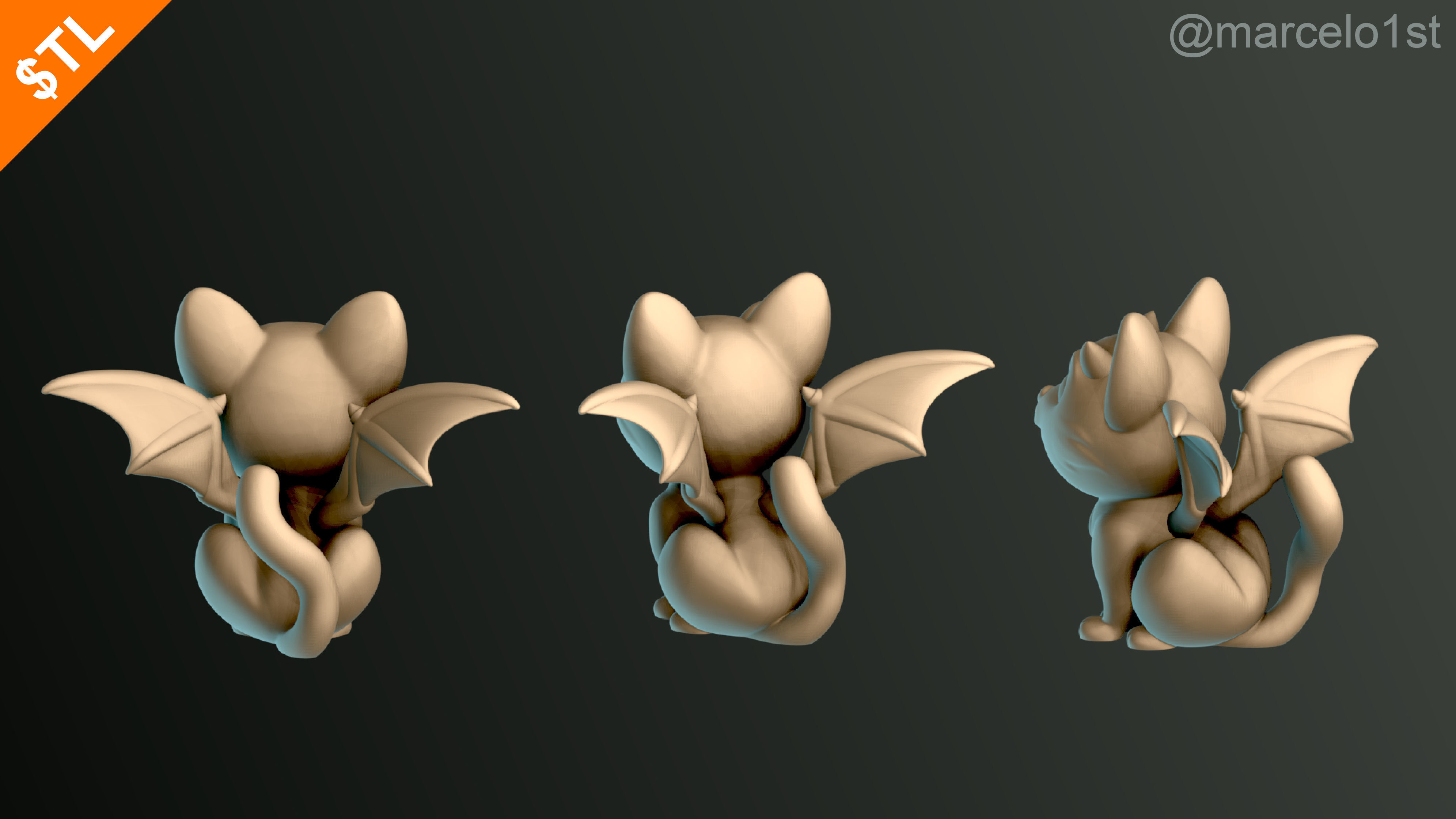 Halloween Pack 01 - Cute Spooky Decoration 3D print model_74