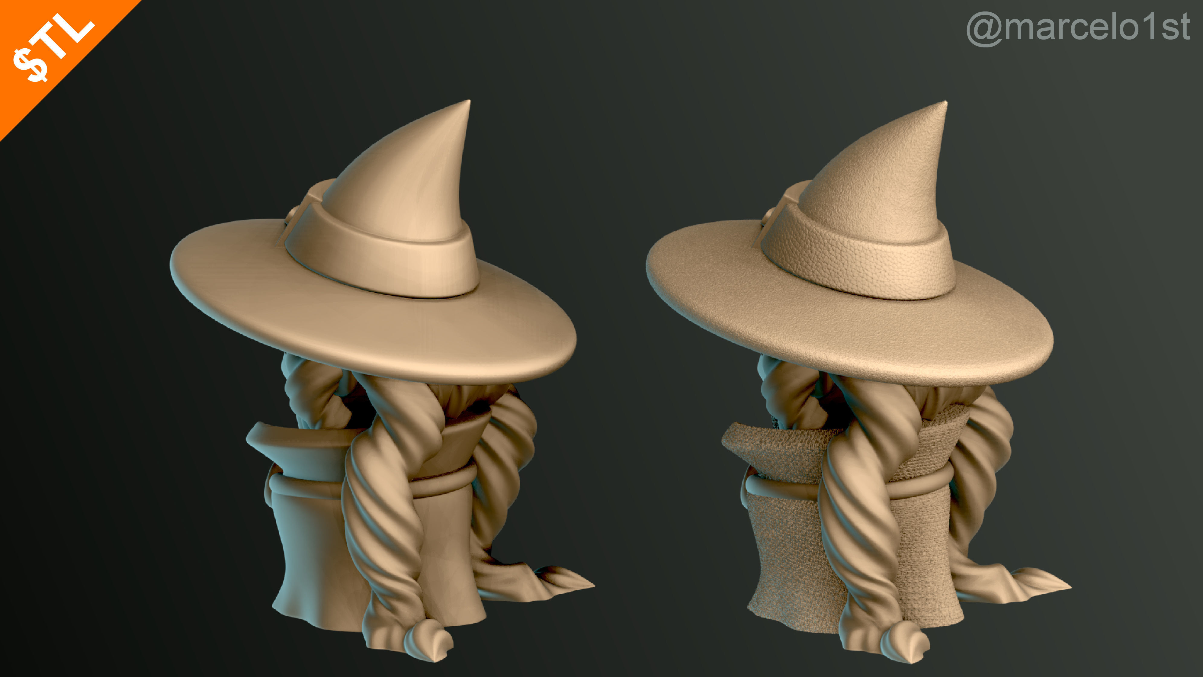 Halloween Pack 01 - Cute Spooky Decoration 3D print model_35