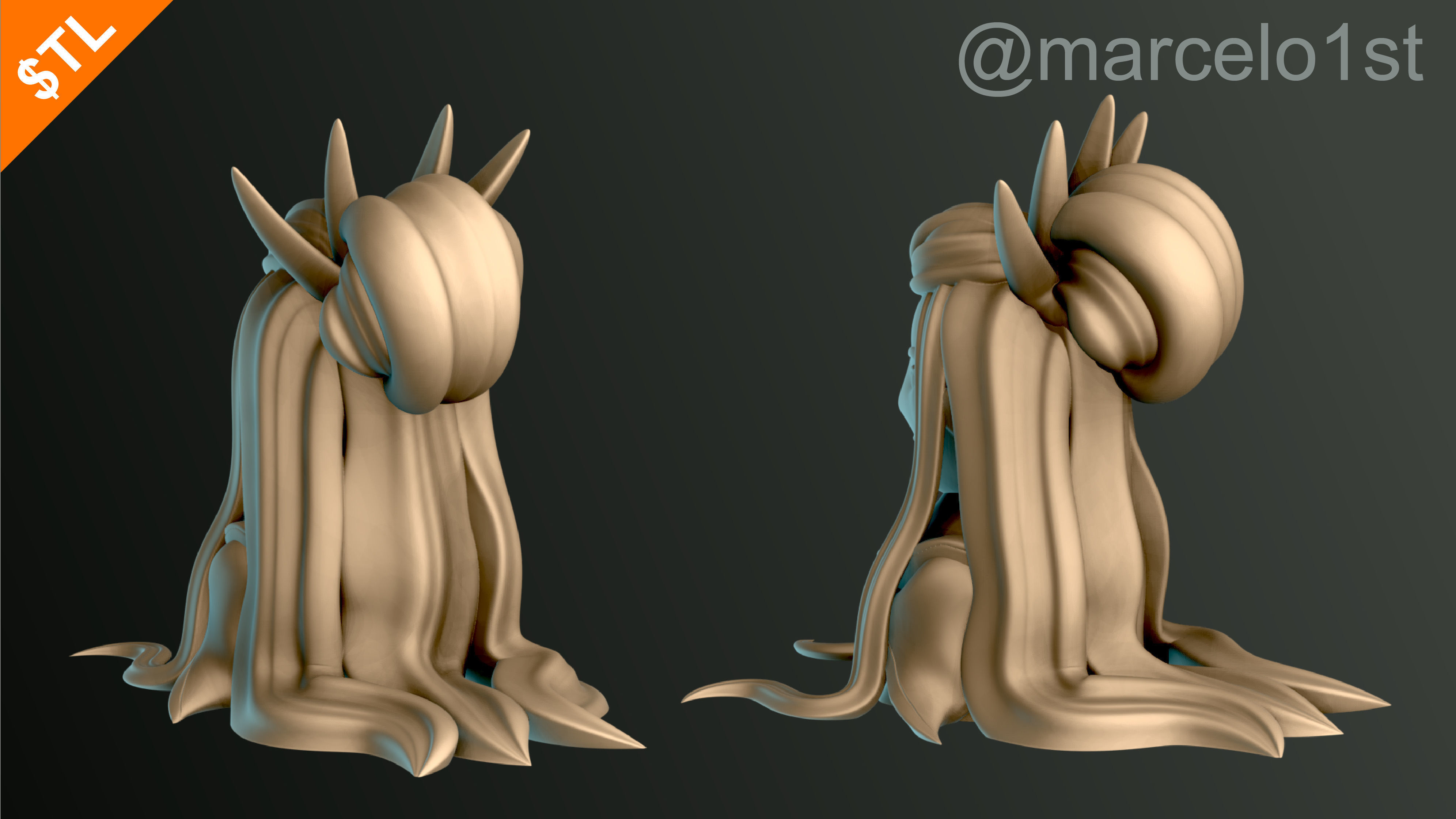 Halloween Pack 01 - Cute Spooky Decoration 3D print model_53