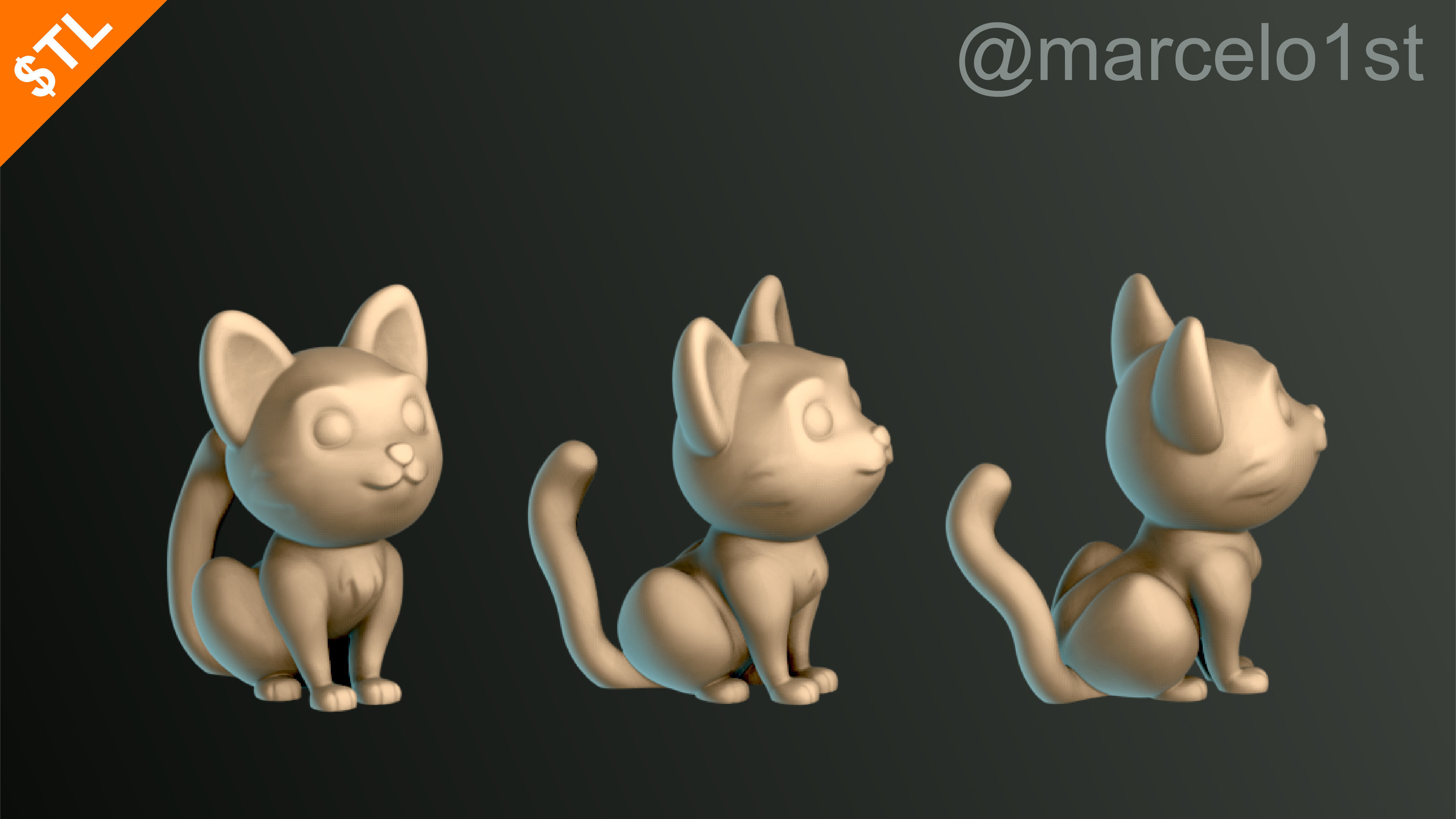 Halloween Pack 01 - Cute Spooky Decoration 3D print model_62