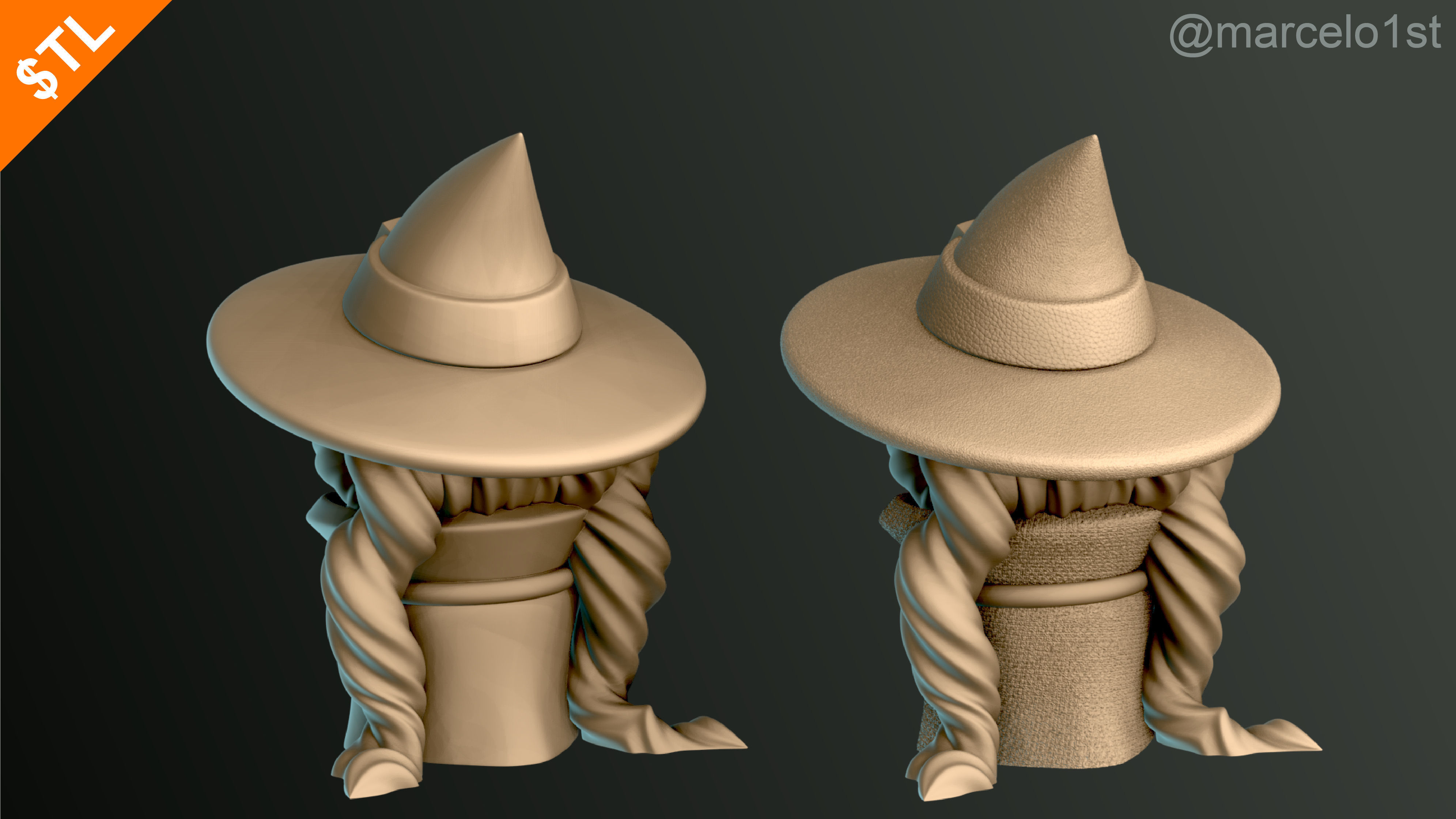 Halloween Pack 01 - Cute Spooky Decoration 3D print model_34