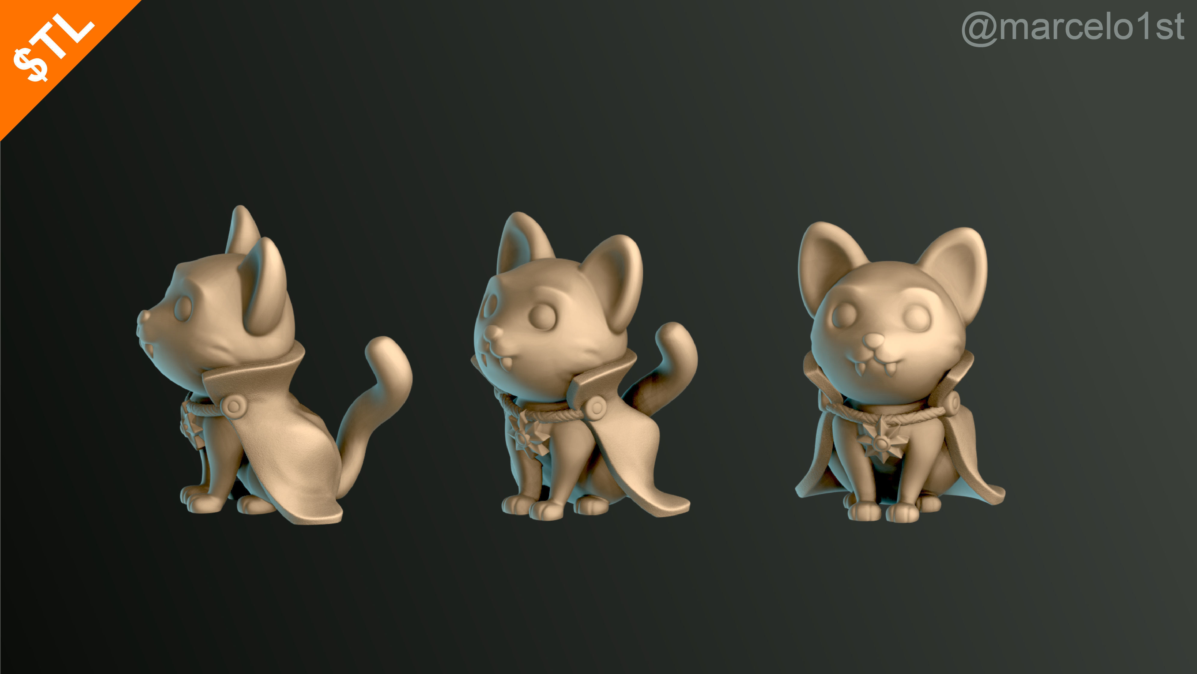 Halloween Pack 01 - Cute Spooky Decoration 3D print model_68