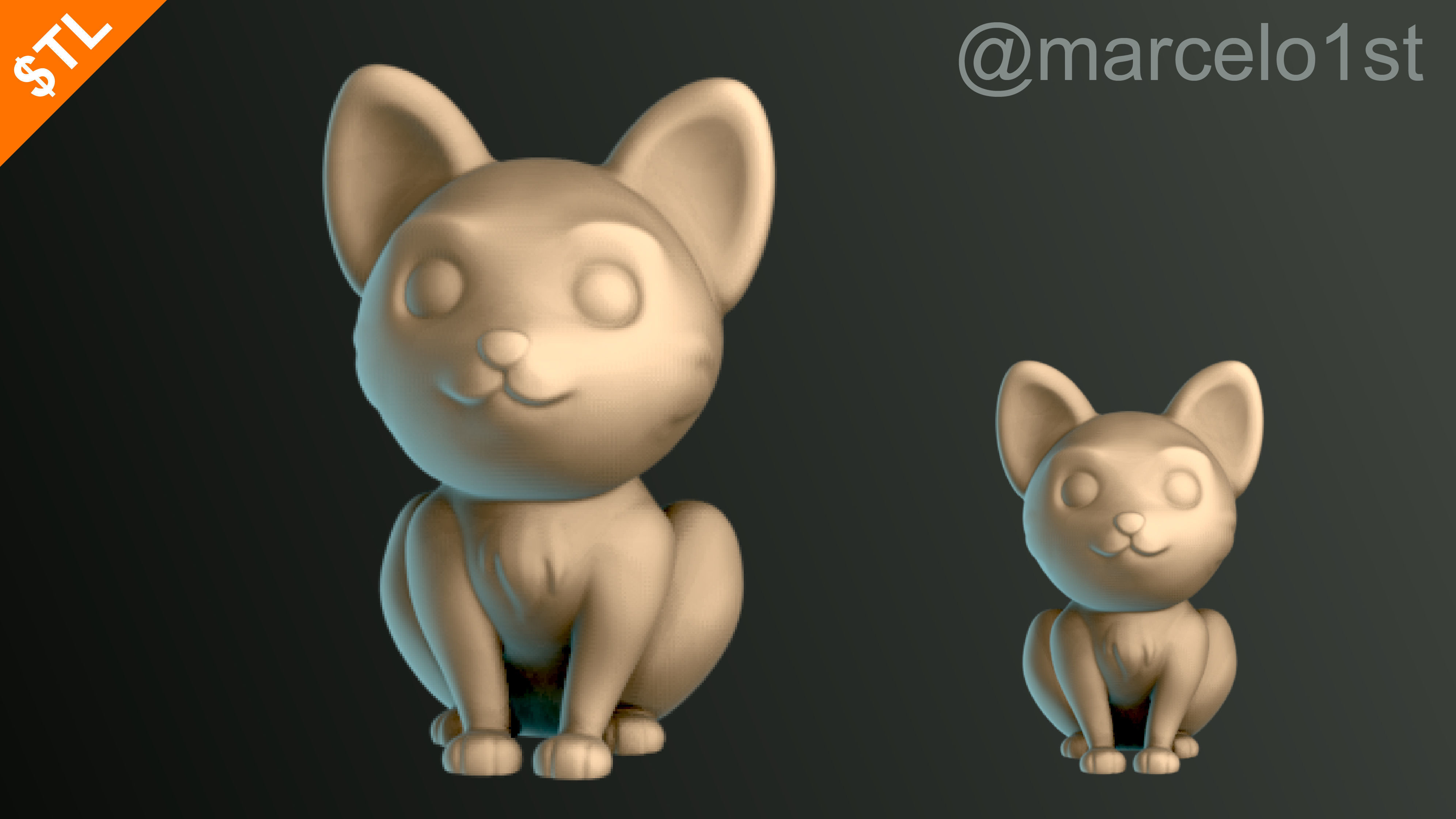 Halloween Pack 01 - Cute Spooky Decoration 3D print model_61