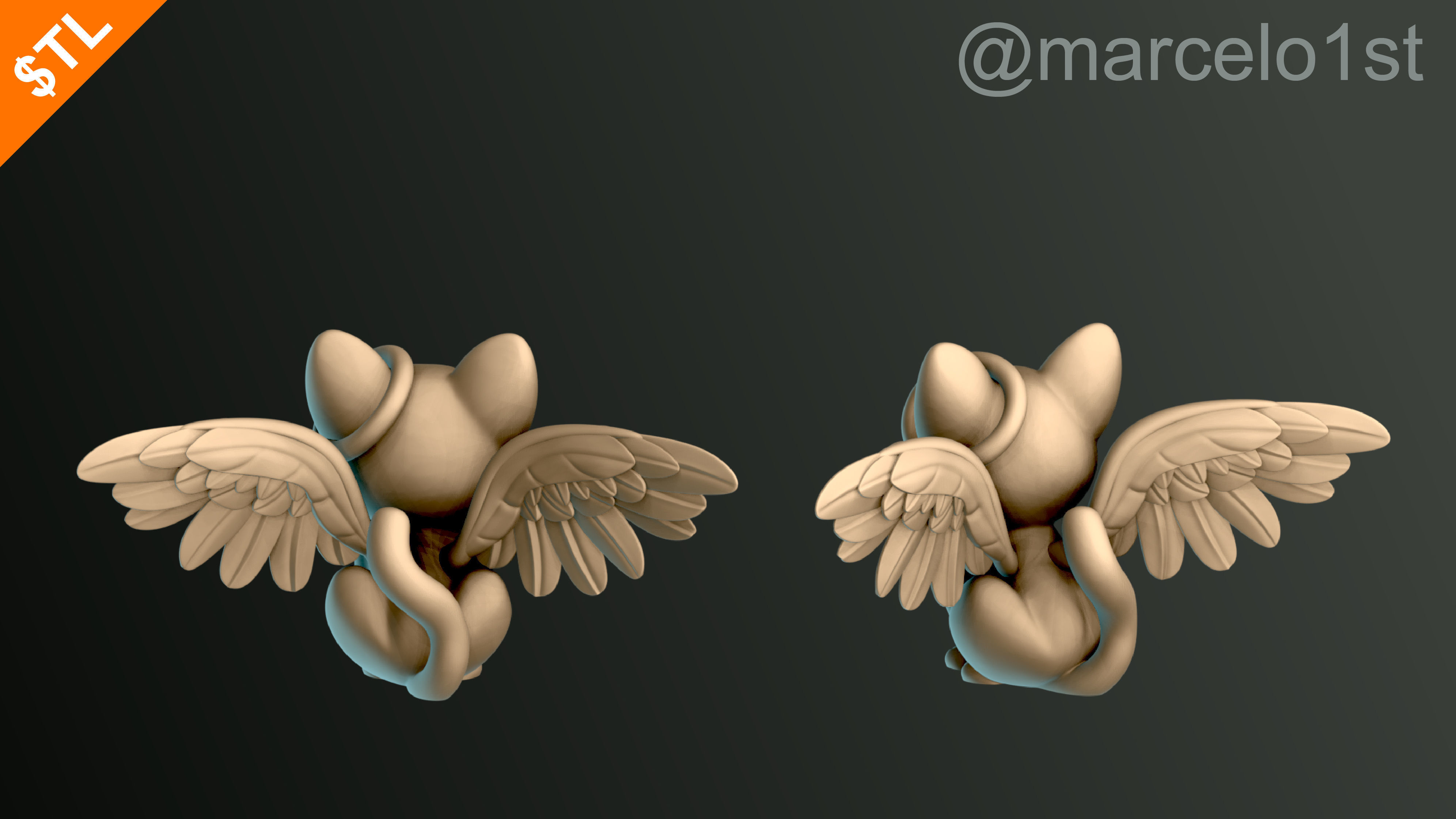 Halloween Pack 01 - Cute Spooky Decoration 3D print model_79