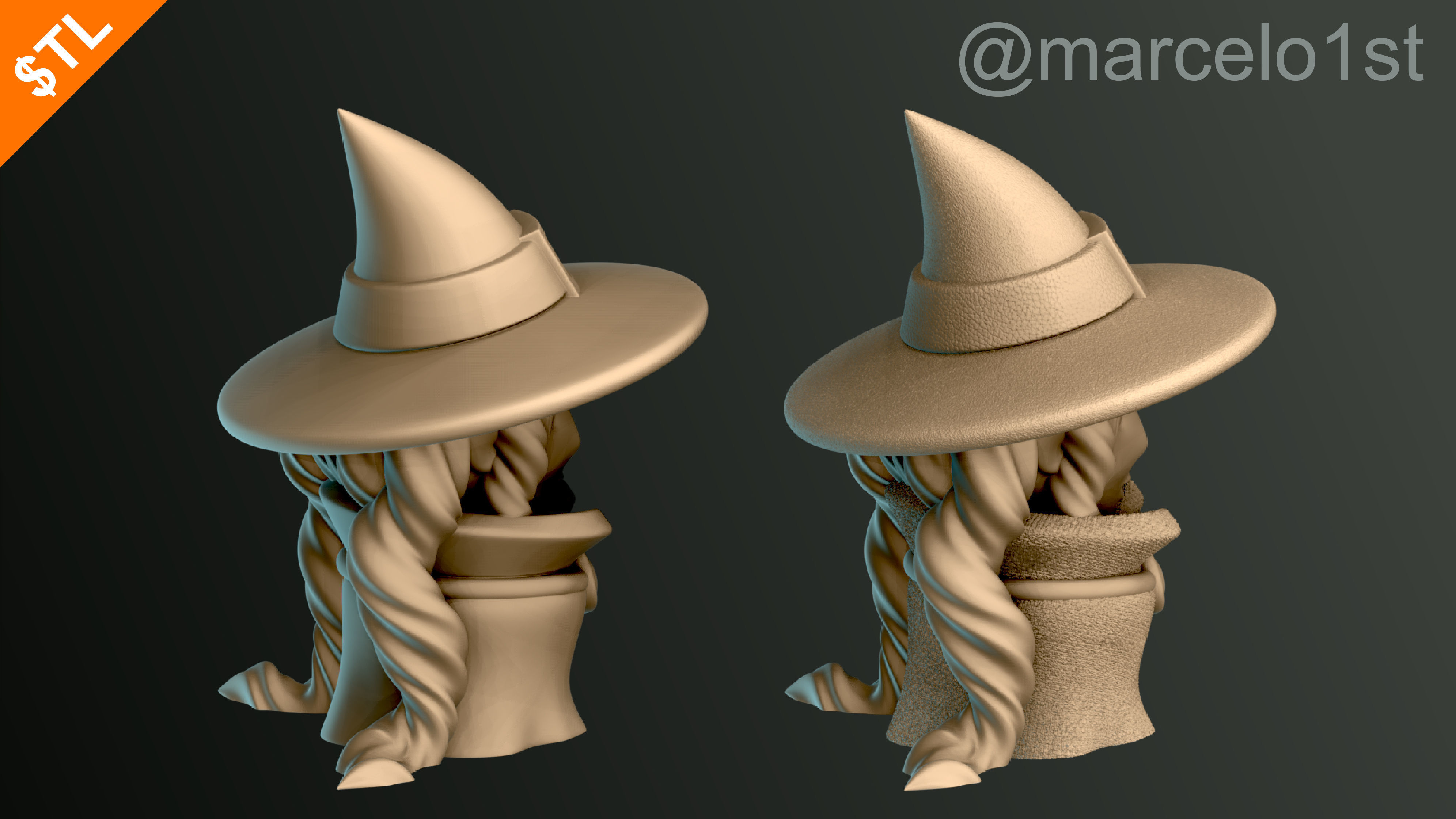 Halloween Pack 01 - Cute Spooky Decoration 3D print model_31