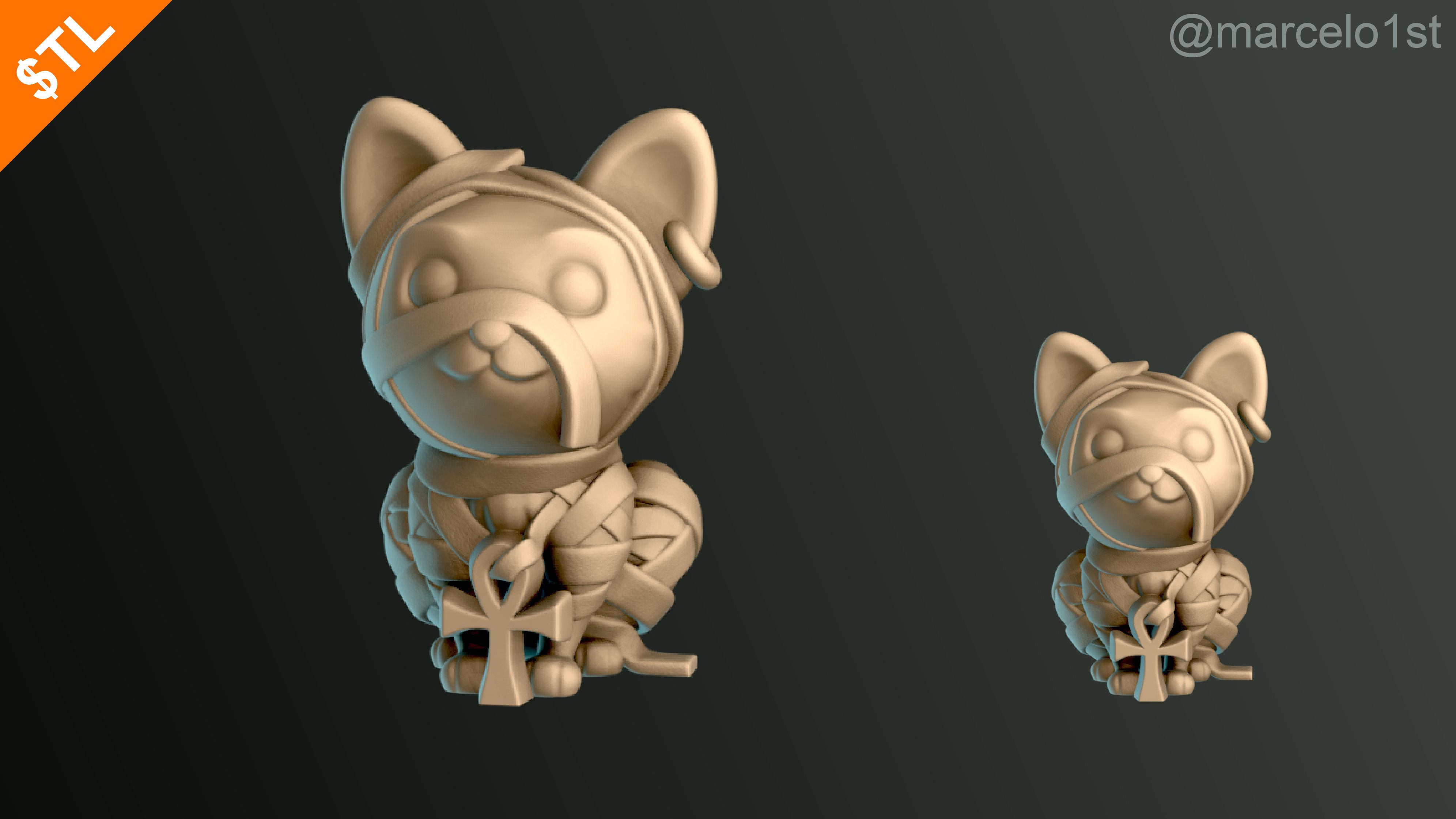 Halloween Pack 01 - Cute Spooky Decoration 3D print model_82