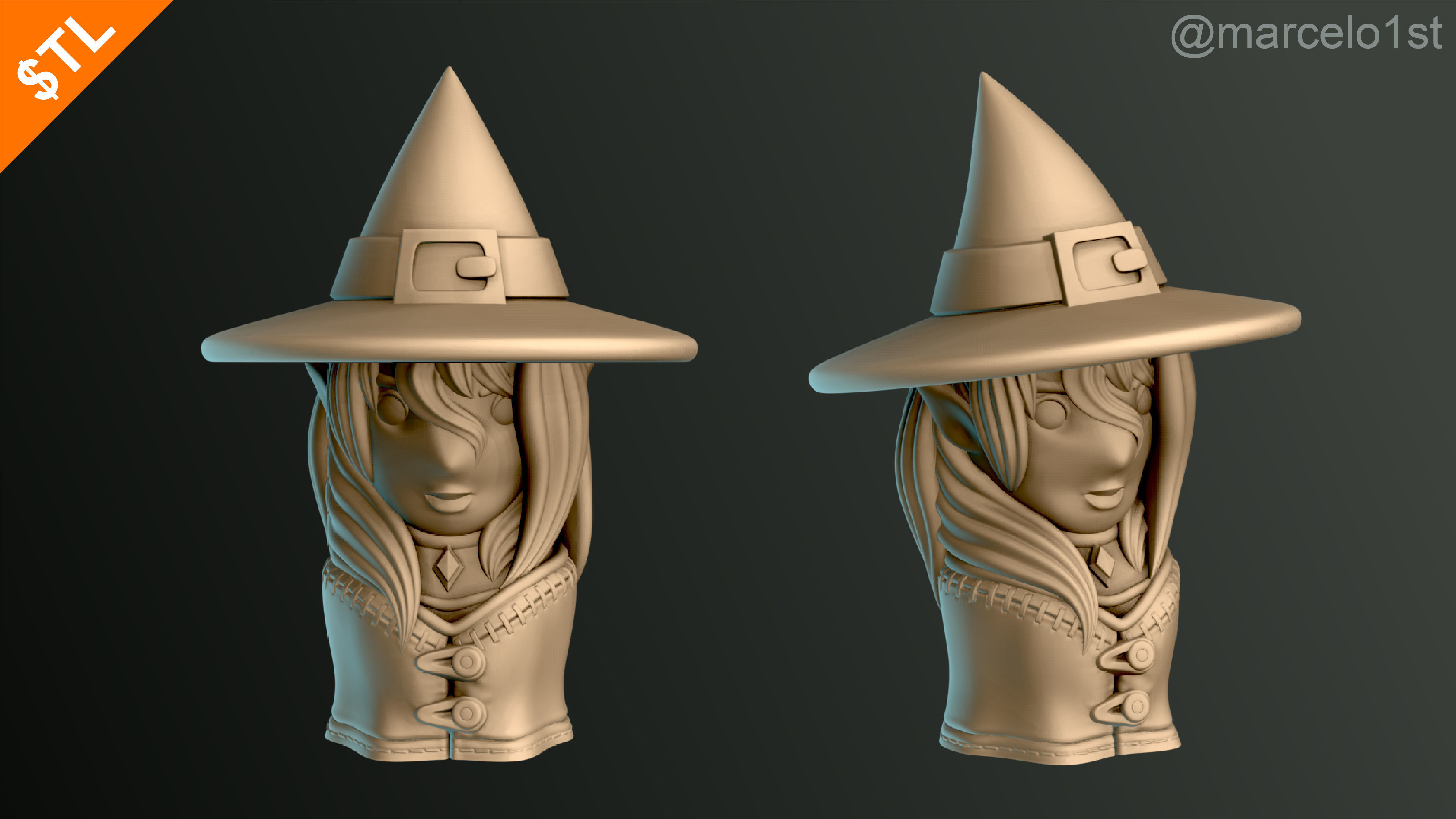 Halloween Pack 01 - Cute Spooky Decoration 3D print model_40